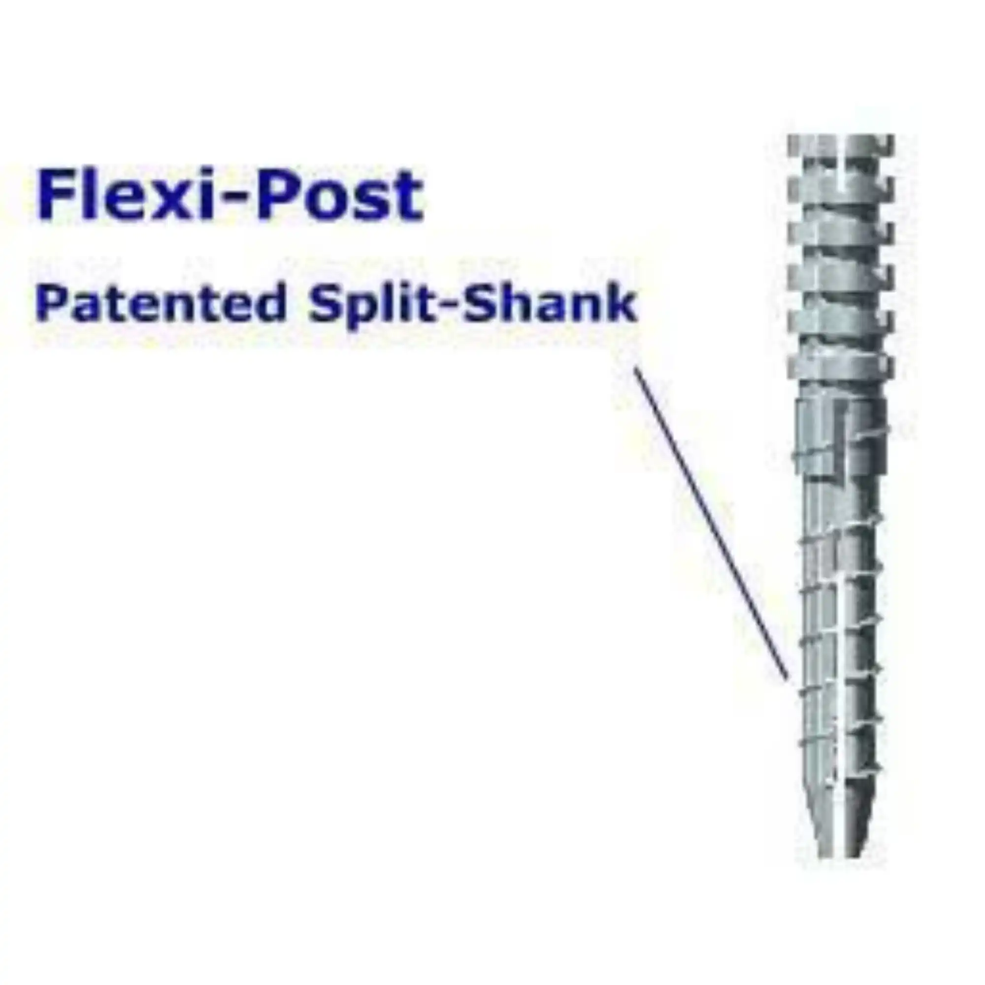 Flexi-Post Stainless Steel Economy Refill, Size #00, White, 30/Pkg, 140-00 thumbnail 5