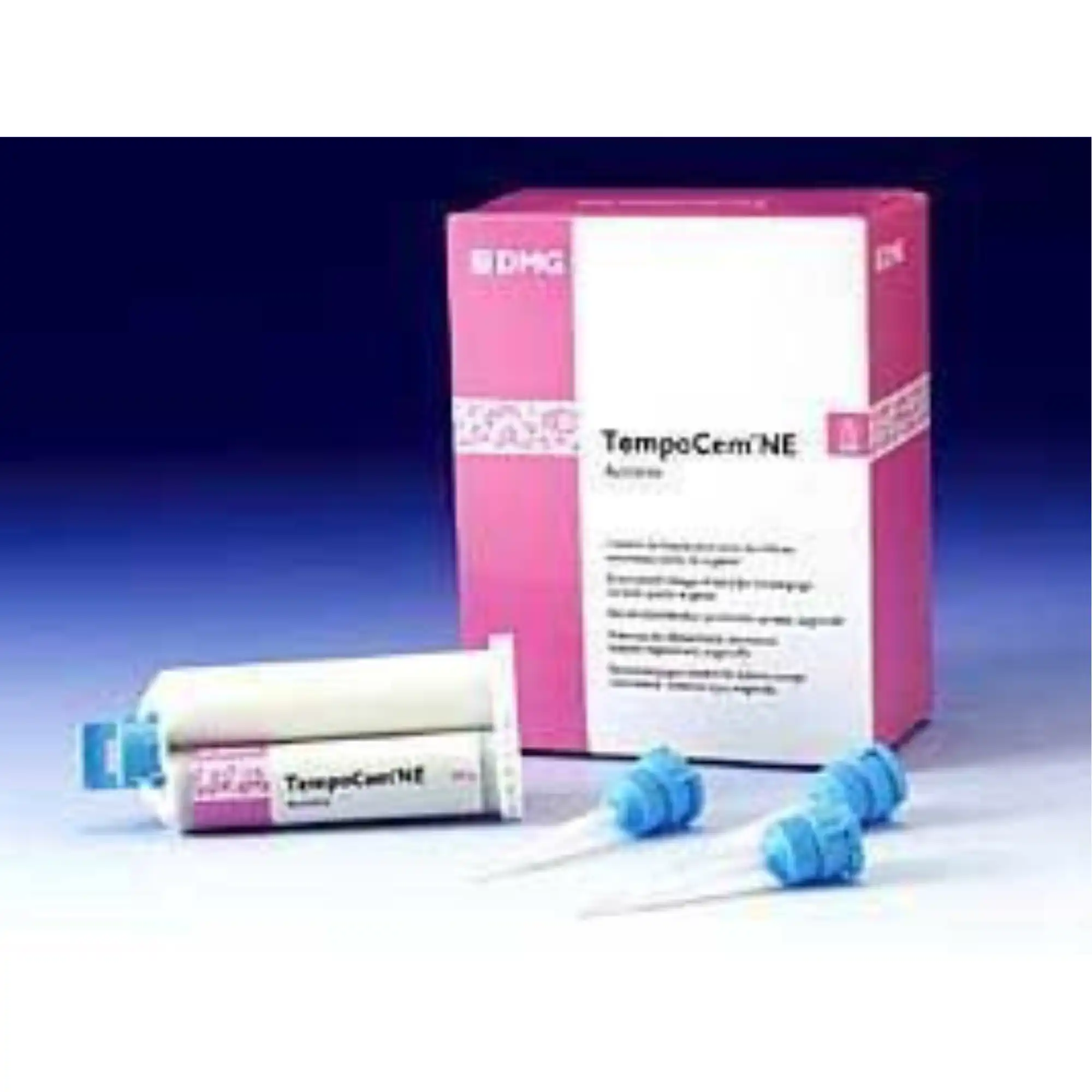 TempoCem NE Temporary Cement, Automix Refill Kit, 63 g Cartridge, 40 Tips, 1/Pk, 110302 - TempoCem NE Temporary Cement, Automix Refill, 63 g, 1/Pk, 110302 - Image 1