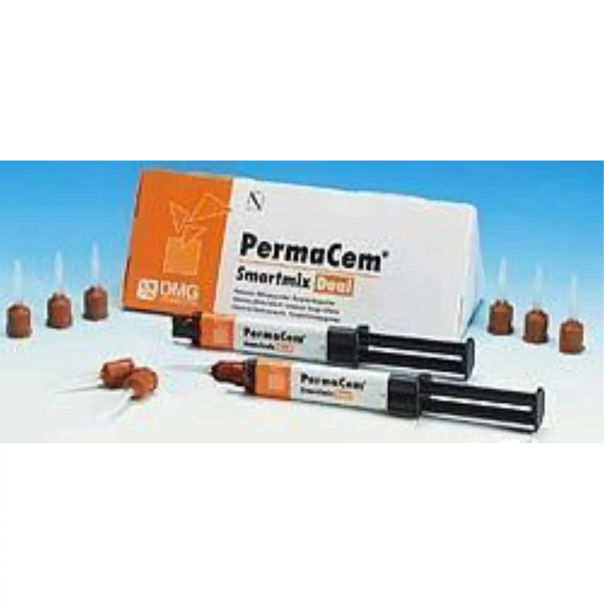 DMG TempoCem Smartmix Mixing Tips, Brown, 1:1, 50/Bag, 212040 thumbnail 3