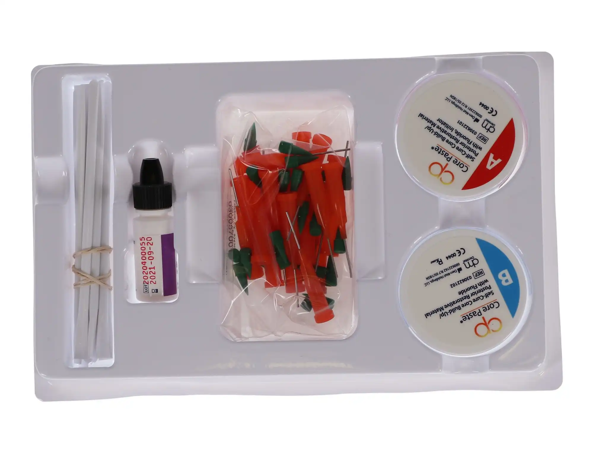 DenMat Core Paste White with Fluoride Jar Kit, Dual-Cure Core Build-Up Composite, 50g, 030622100 thumbnail 10