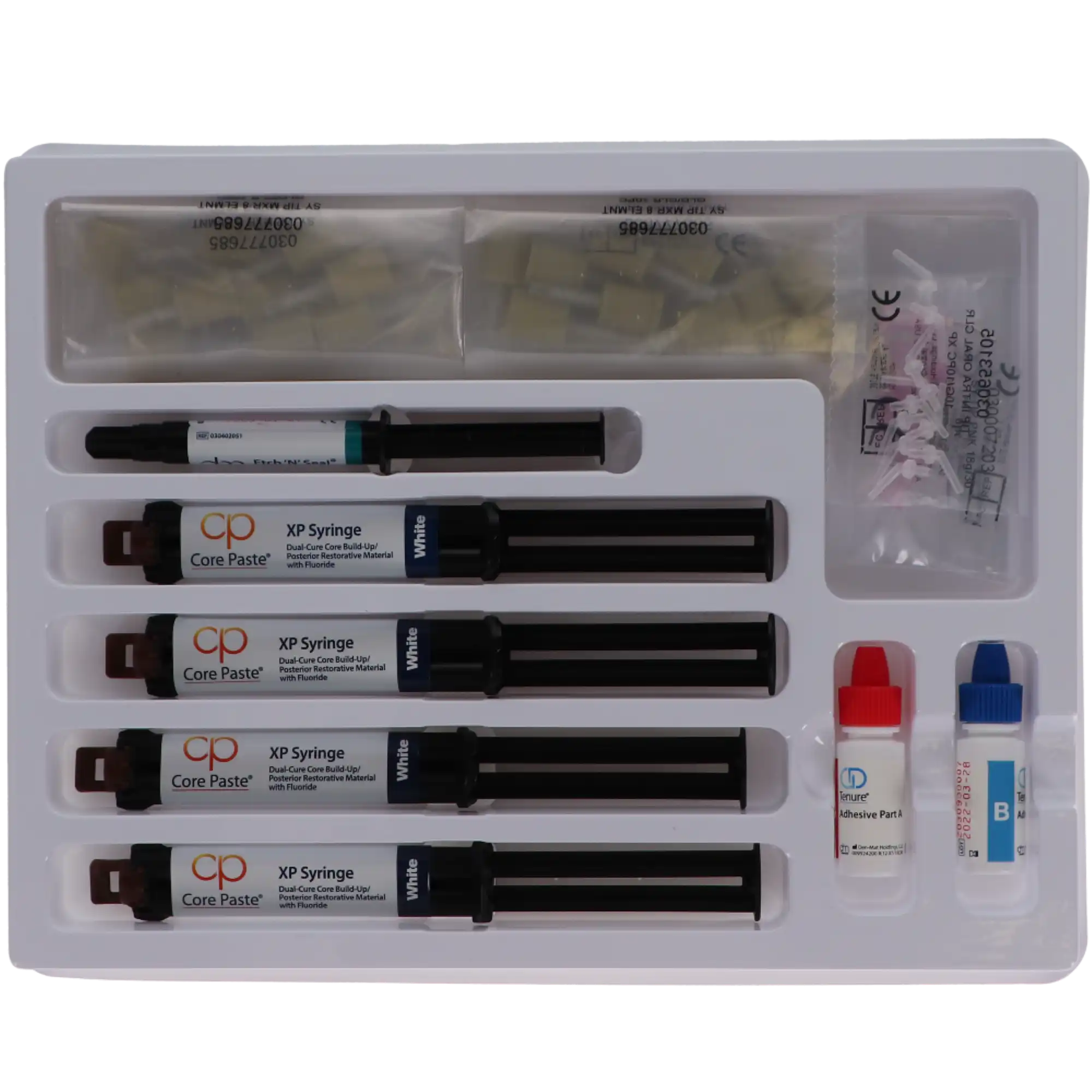 Core Paste XP Automix Core Build-Up Material, Dual-Cure with Fluoride, Syringe Refill Kit, 10 g, White, 1/Pk, 30655110 thumbnail 3