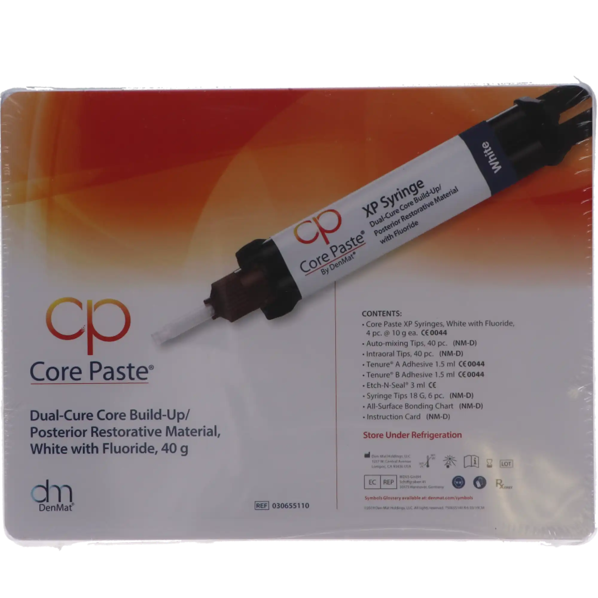 Core Paste XP Automix Core Build-Up Material, Dual-Cure with Fluoride, Syringe Refill Kit, 10 g, White, 1/Pk, 30655110 thumbnail 4