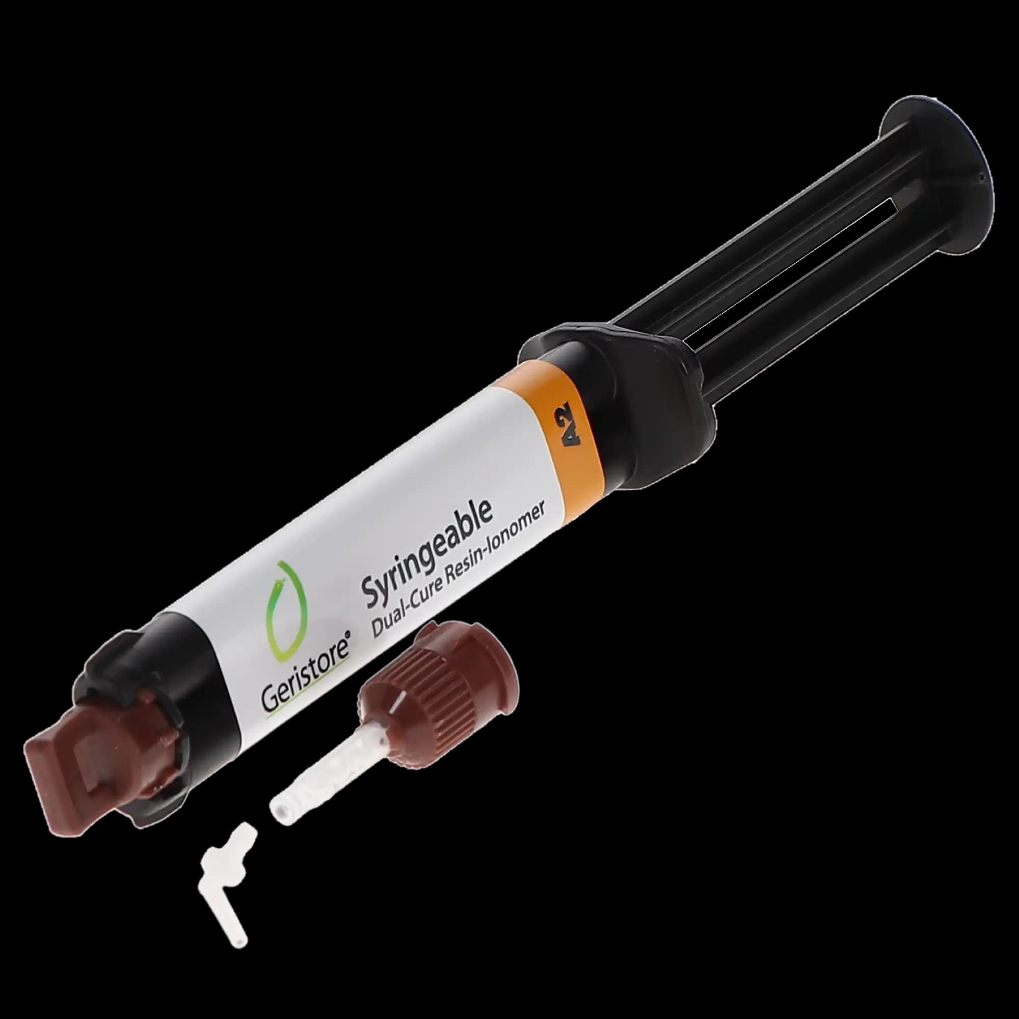 Geristore Dual-Cure Resin-Ionomer Syringe, Value Kit, 10 g, A2, 3/Pk, 31458550 - Geristore Dual-Cure Resin-Ionomer Syringe, Value Kit, 10 g, A2, 3/Pk - Image 1