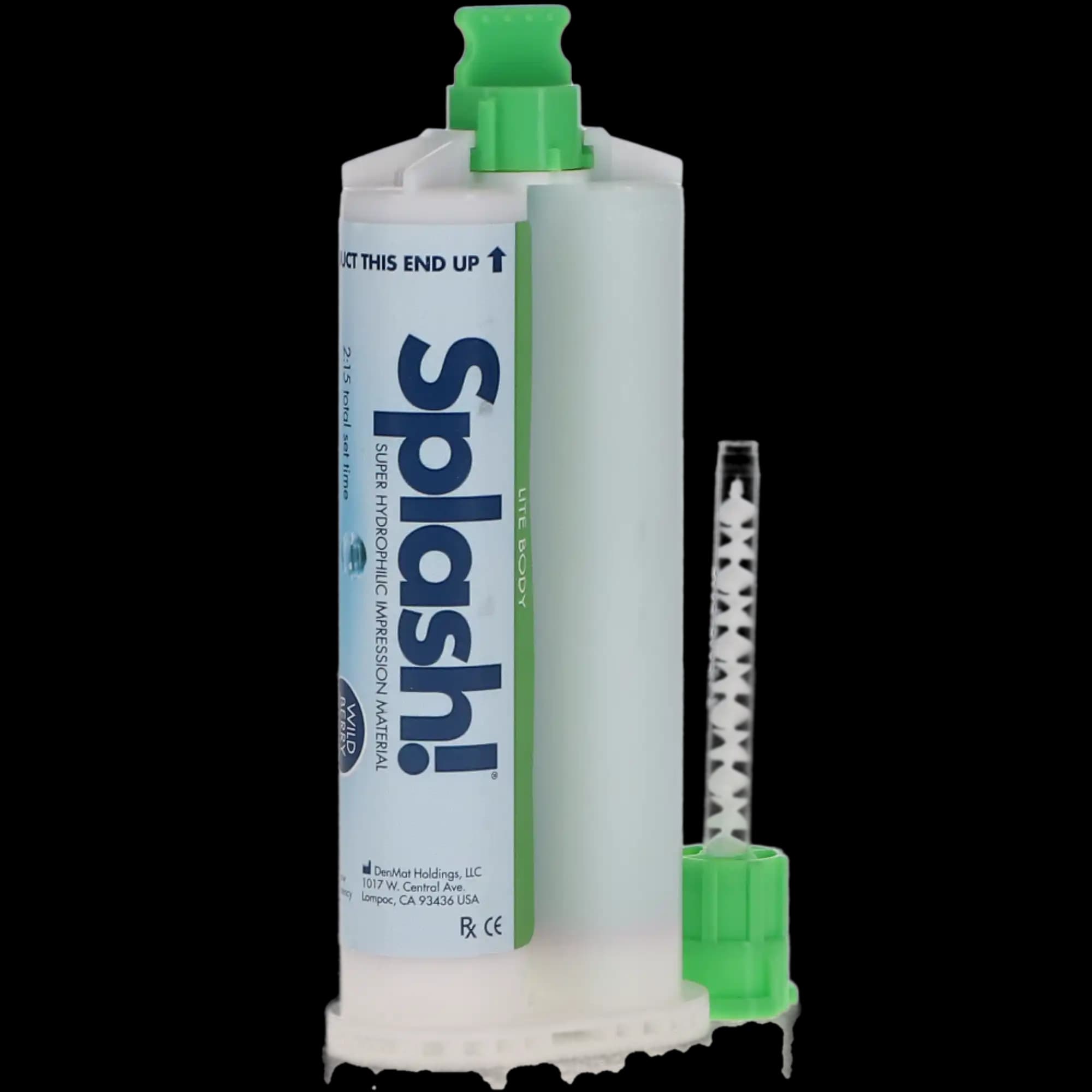 Splash! Half-Time Set VPS Impression Material, Lite Body, Wild Berry Scent, 48 mL Cartridges, 2/Pack, SPD1231 thumbnail 6
