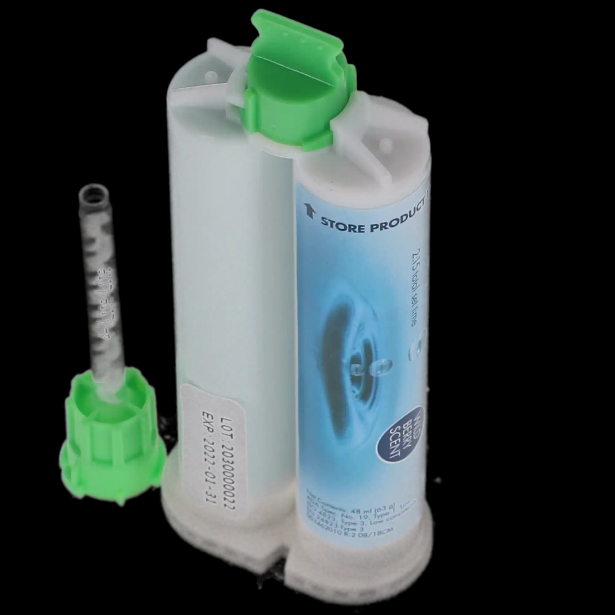Splash! Half-Time Set VPS Impression Material, Lite Body, Wild Berry Scent, 48 mL Cartridges, 2/Pack, SPD1231 thumbnail 8