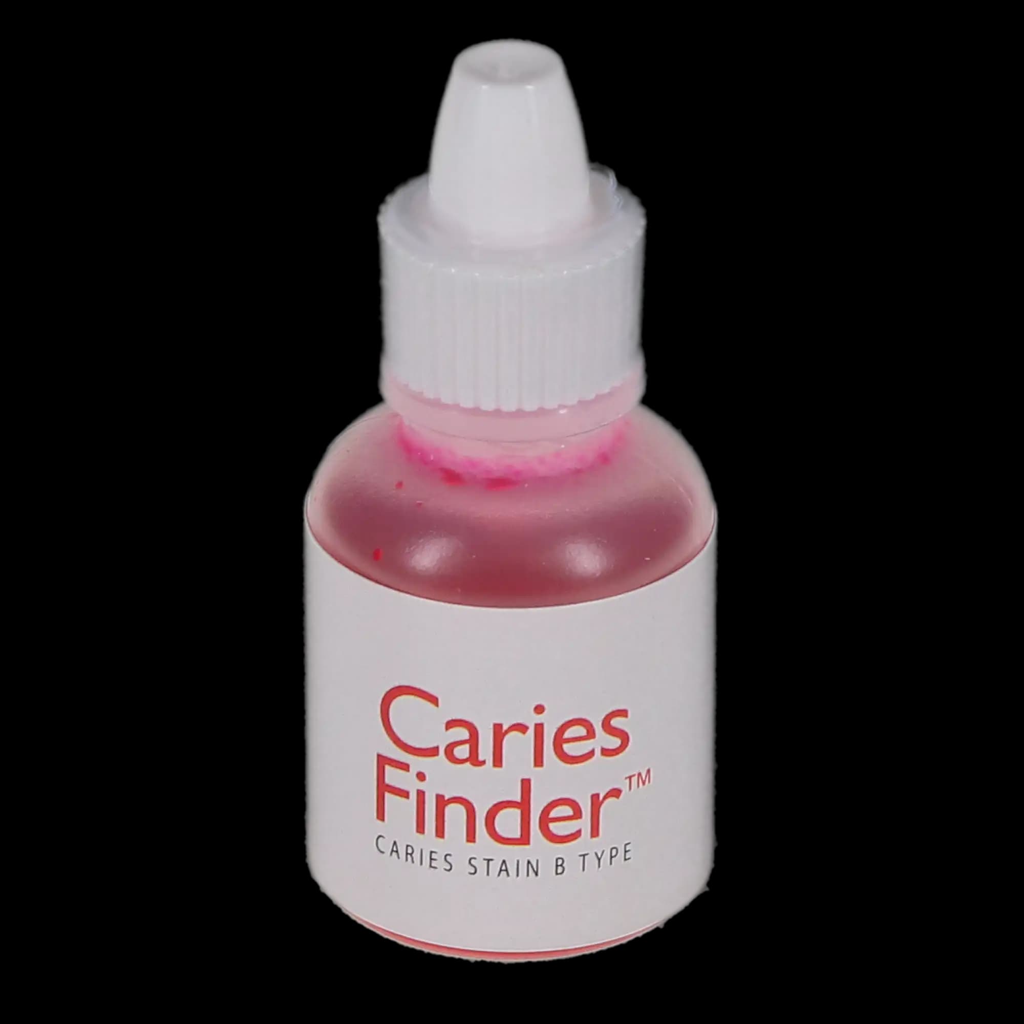 Caries Finder™ Caries Detection Dye, 1% Acid Red 52, 10 mL Bottle, Red, 1/Pk, 80010 - Caries Finder™ 10ml Red - Image 1