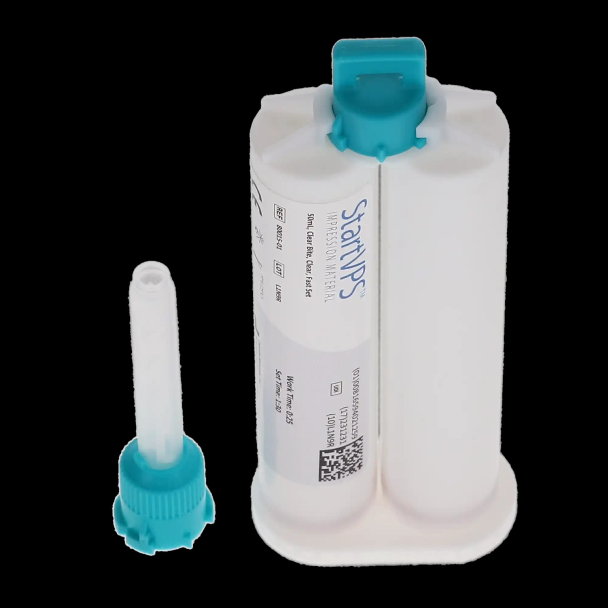 Start VPS Clear Bite Bite Registration Material, Regular Set, 50 mL Cartridges, 4/Pk, 80015-01 thumbnail 4