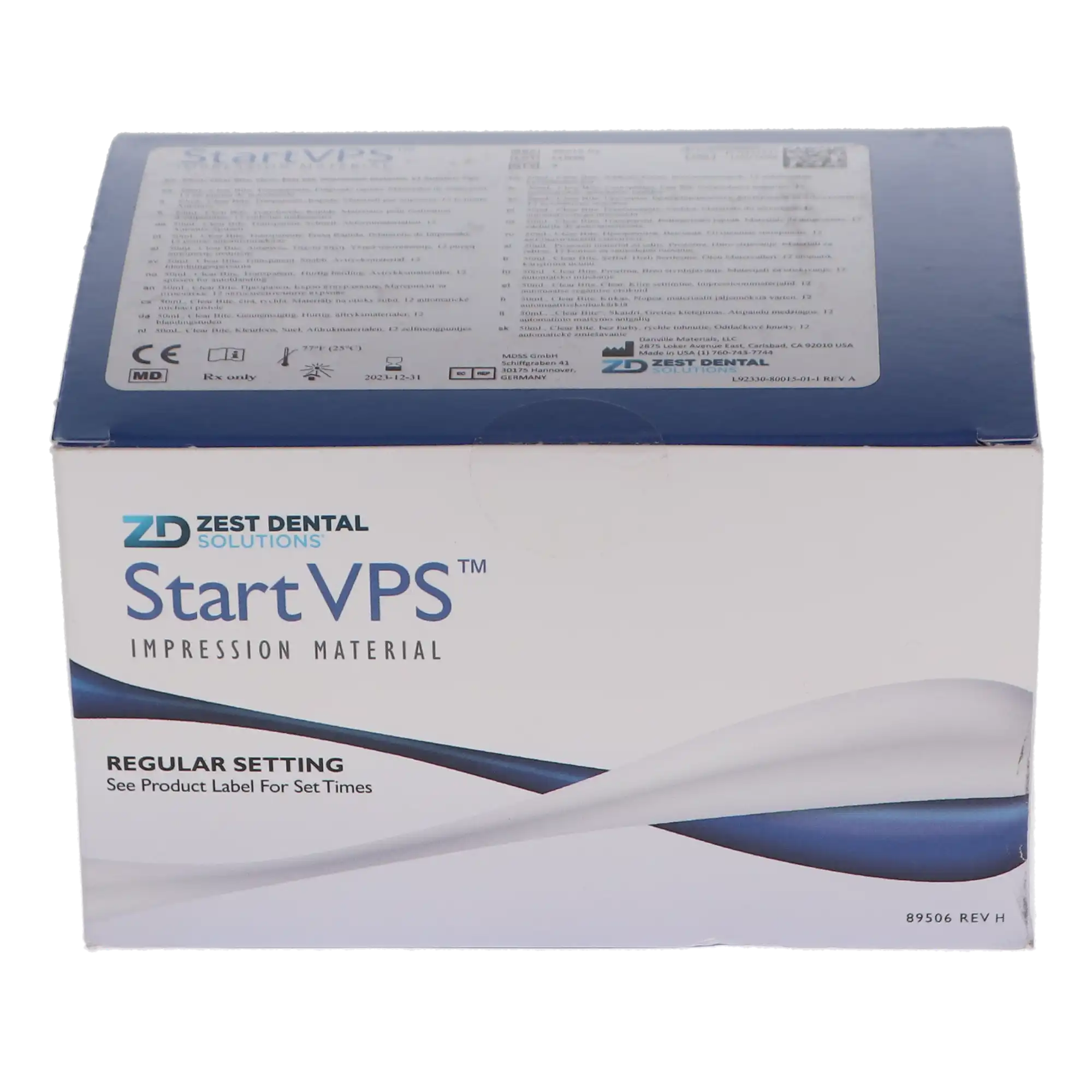 Start VPS Clear Bite Bite Registration Material, Regular Set, 50 mL Cartridges, 4/Pk, 80015-01 thumbnail 5