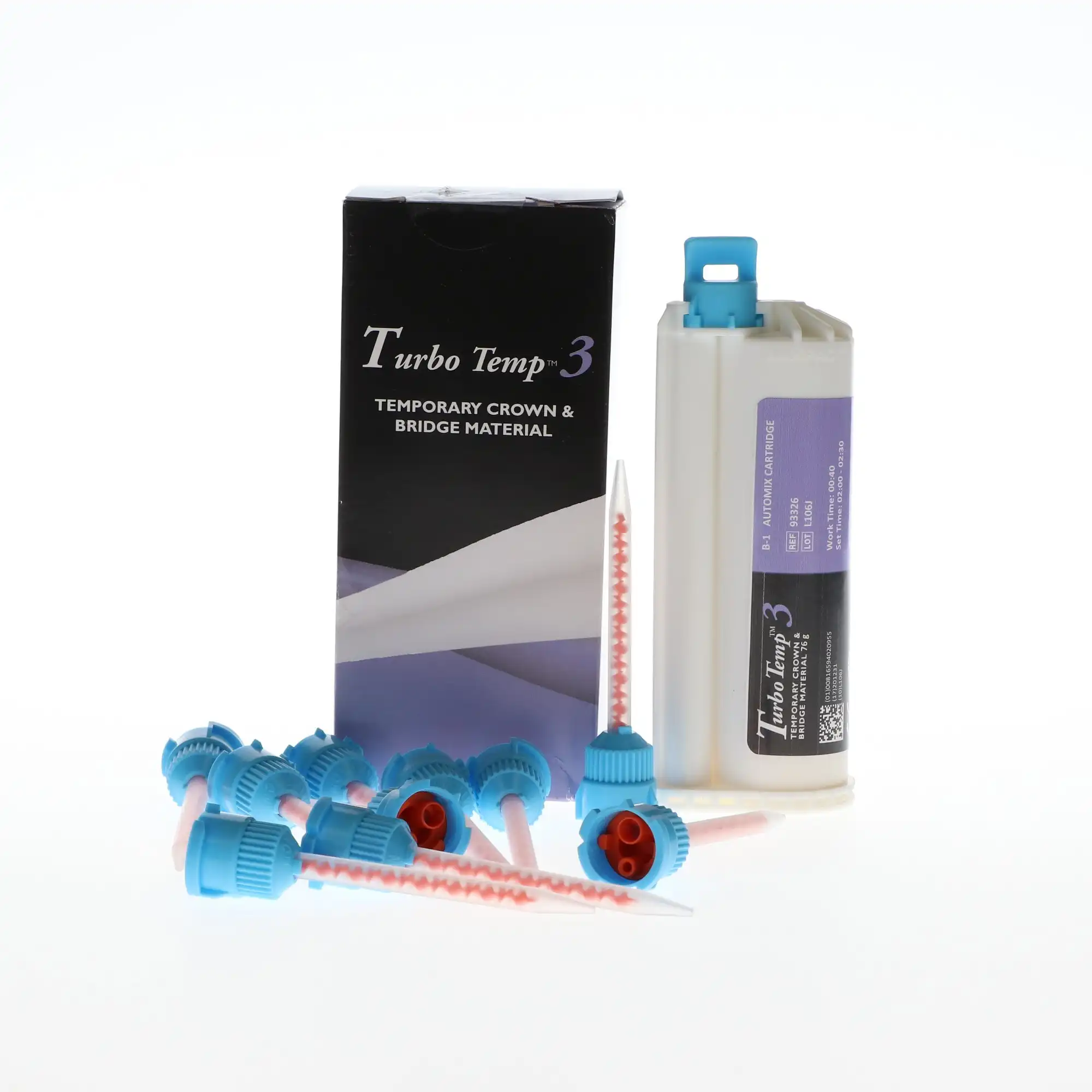 TurboTemp 3 Refill, Shade B1, 76g (50mL) Cartridge, 10:1 Automix, 1/Pk, 93326 thumbnail 2