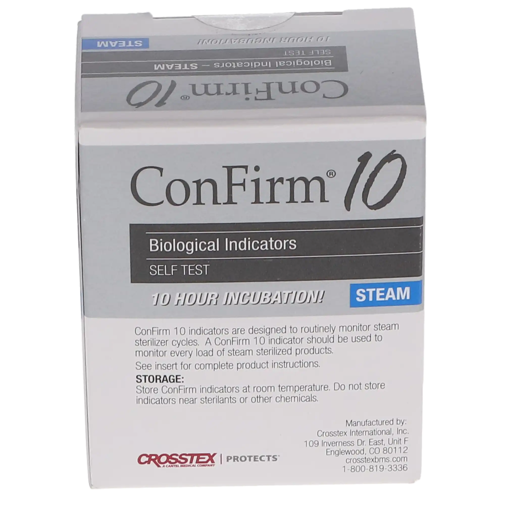 Crosstex ConFirm 10 In-Office Steam Biological Indicators, 25/Box, C10BI25 thumbnail 8