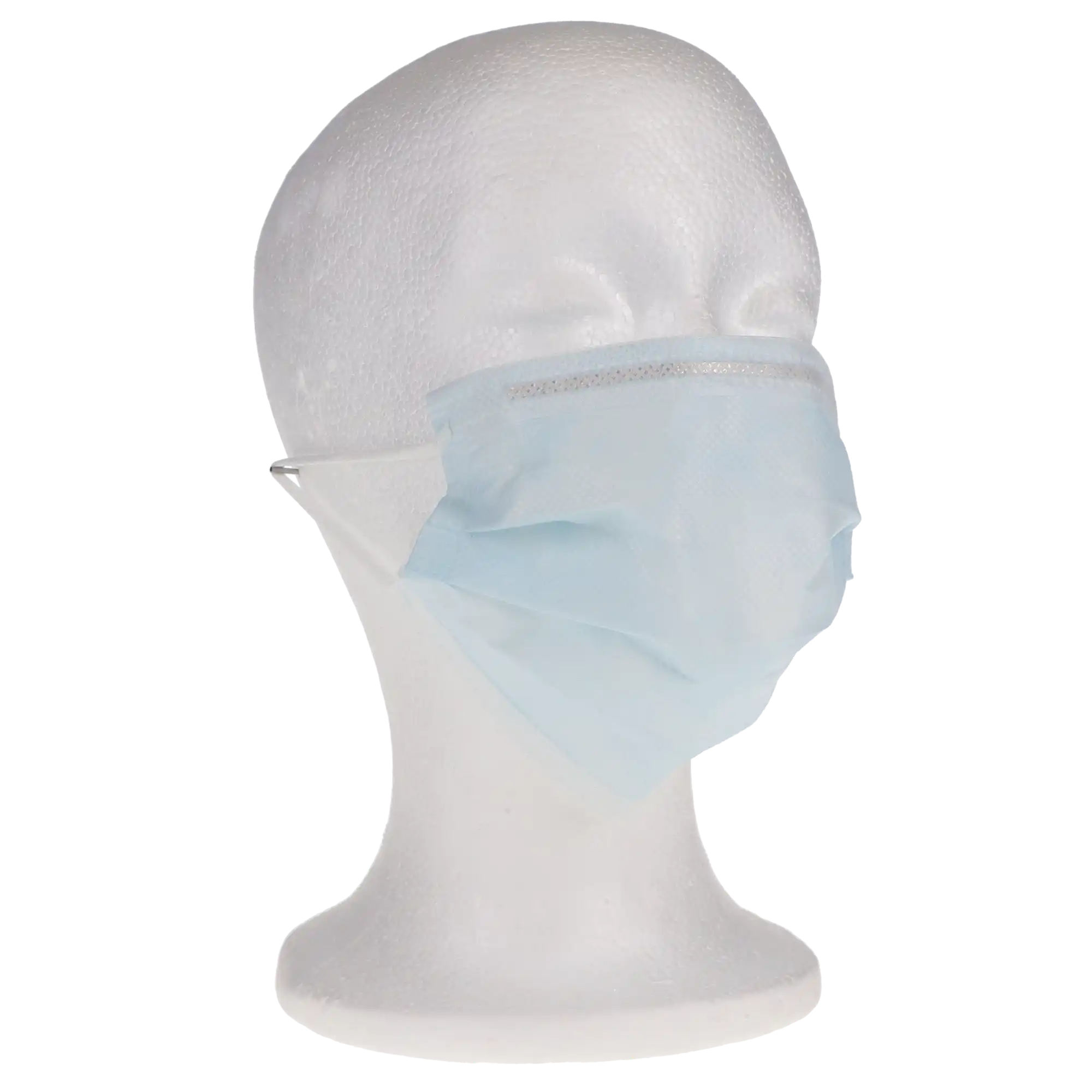 Isofluid Plus Earloop Face Mask, ASTM Level 1, Blue, 50/Box, GPLUSBL thumbnail 9