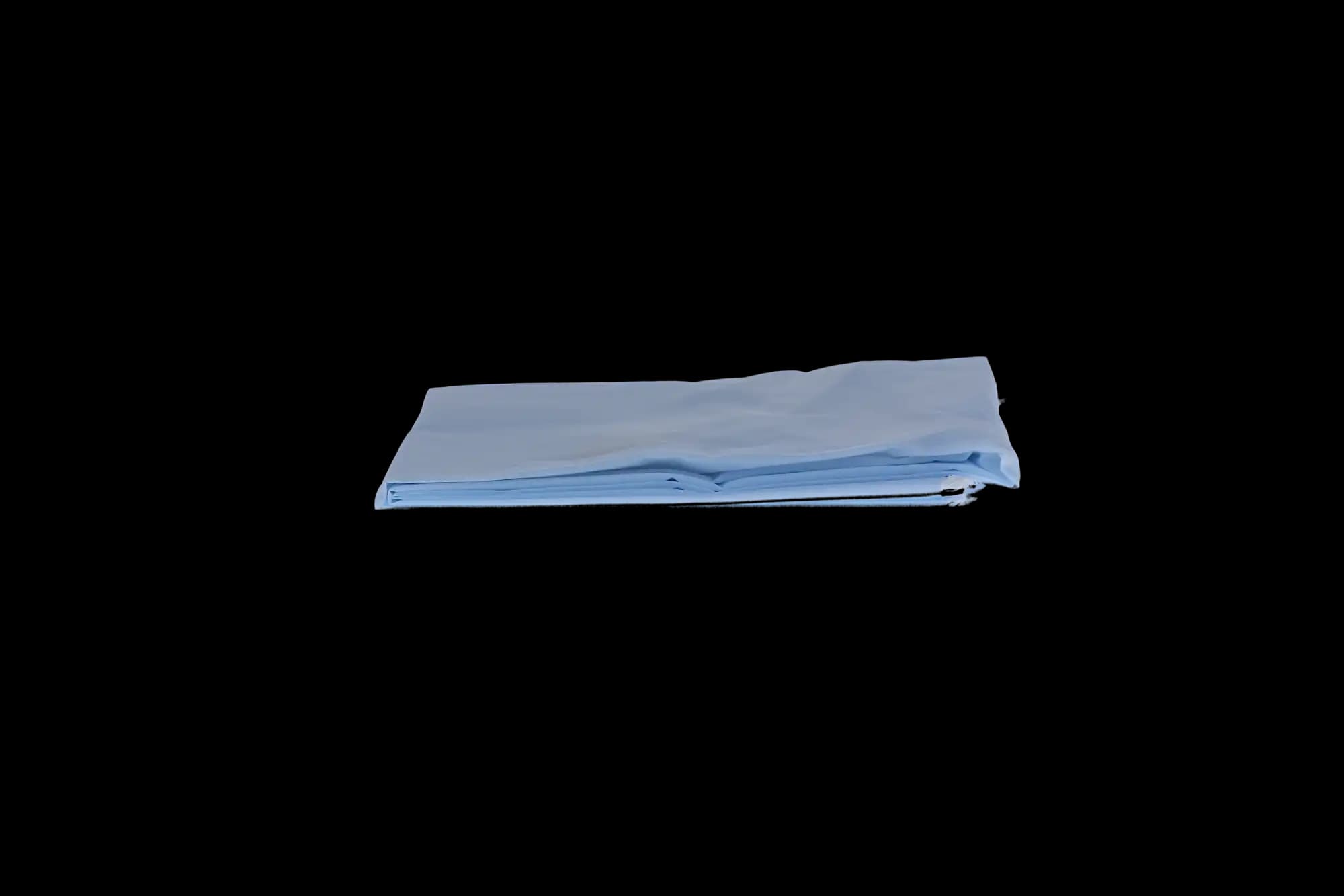 Crosstex Patient Barrier Apron, Plastic, Knee Length, 27" x 44", Blue, 1/Pk, NP4BL thumbnail 5