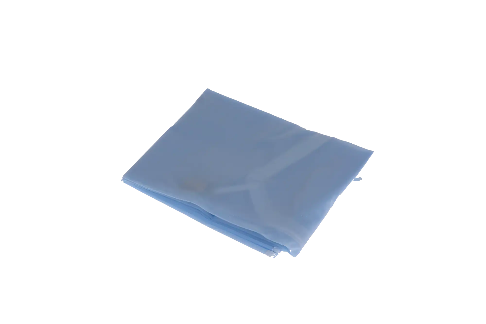 Crosstex Patient Barrier Apron, Plastic, Knee Length, 27" x 44", Blue, 1/Pk, NP4BL thumbnail 6