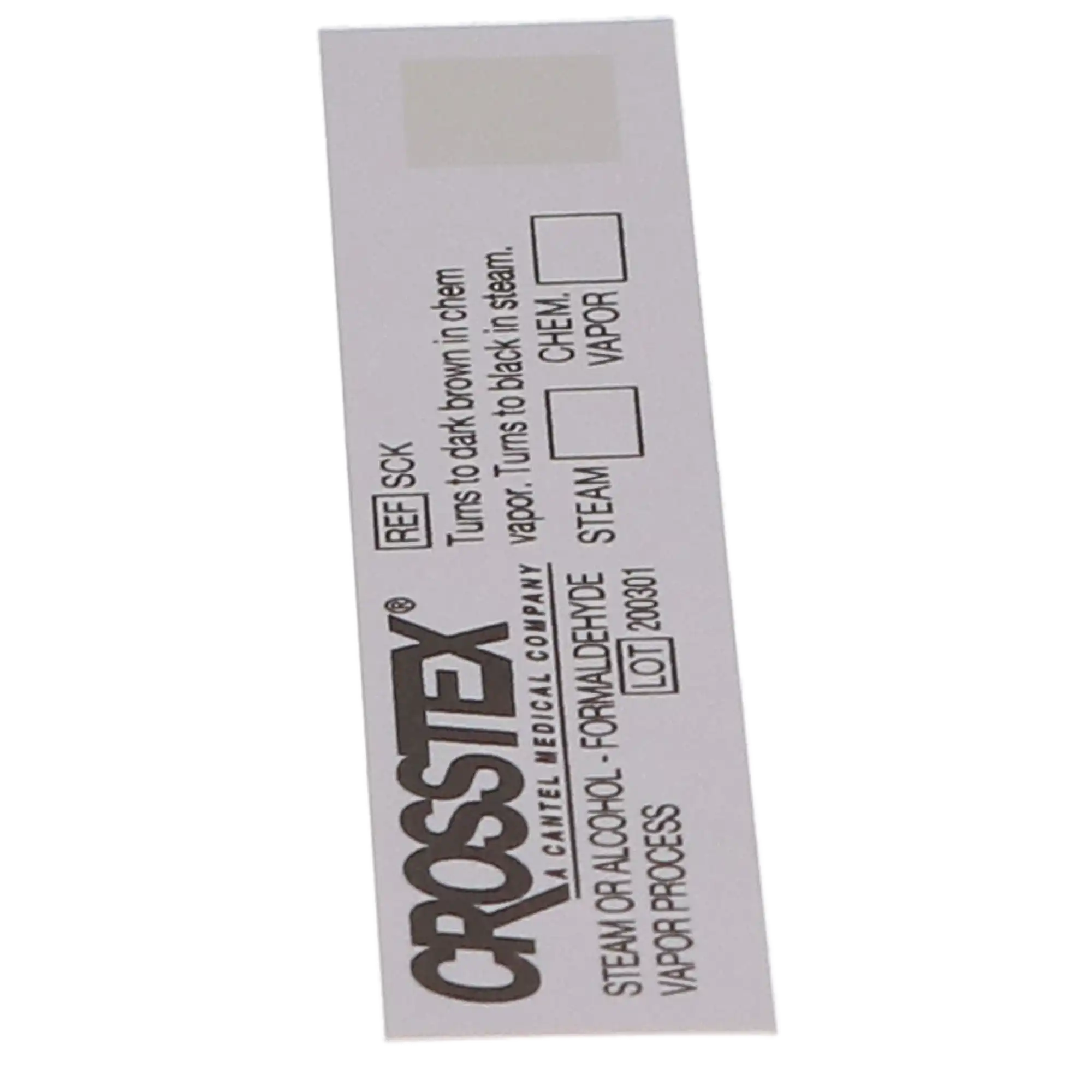 Crosstex Sure-Check Class 4 Steam/Chemical Vapor Indicator Strips, 3.75" x 0.625", White, 100/Box, SCK thumbnail 4