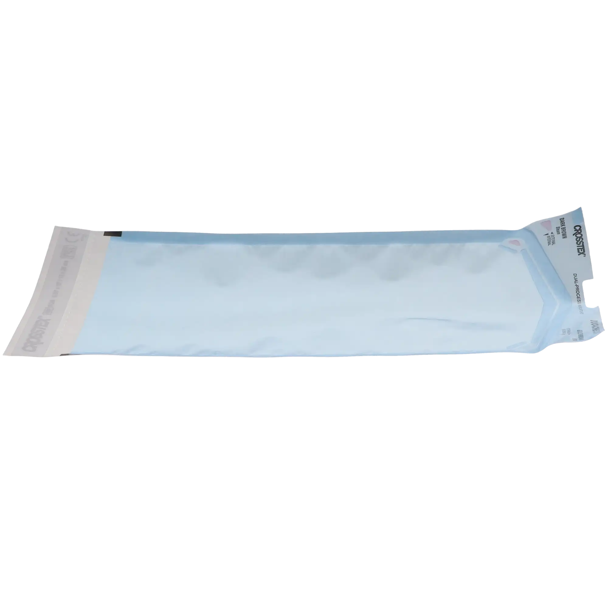Crosstex Duo-Check Self-Seal Sterilization Pouches, 5.25" x 10", Blue Tint, 200/Box, SCM thumbnail 7