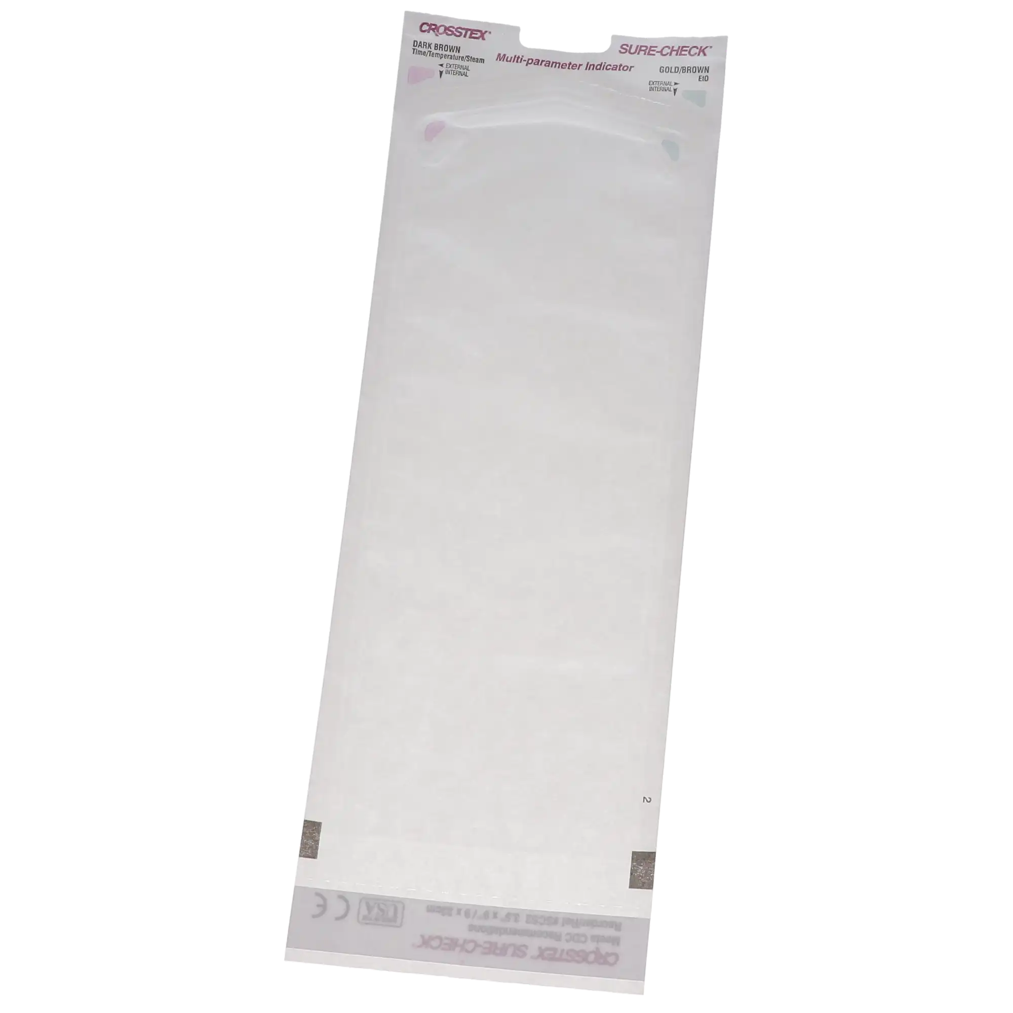 Crosstex Sure-Check Self-Seal Sterilization Pouches, 3.5" x 9", 200/Box, SCS2 thumbnail 11