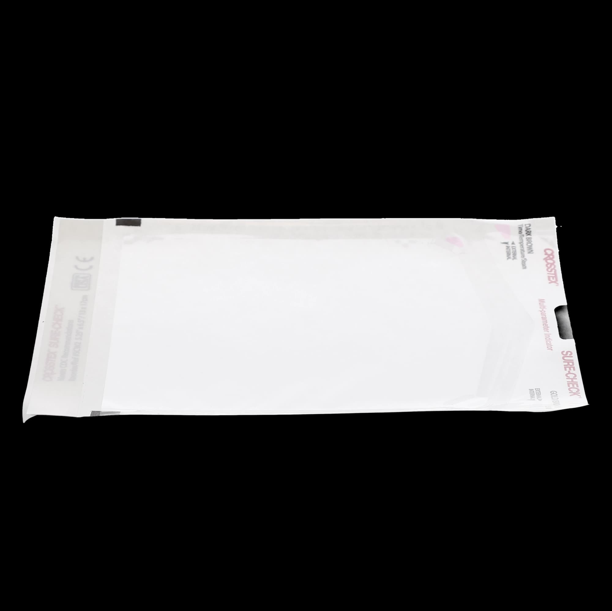 Crosstex Sure-Check Sterilization Pouches, 5.25" x 6.5", Self-Sealing, Steam & EtO, 200/Box, SCW2 thumbnail 9