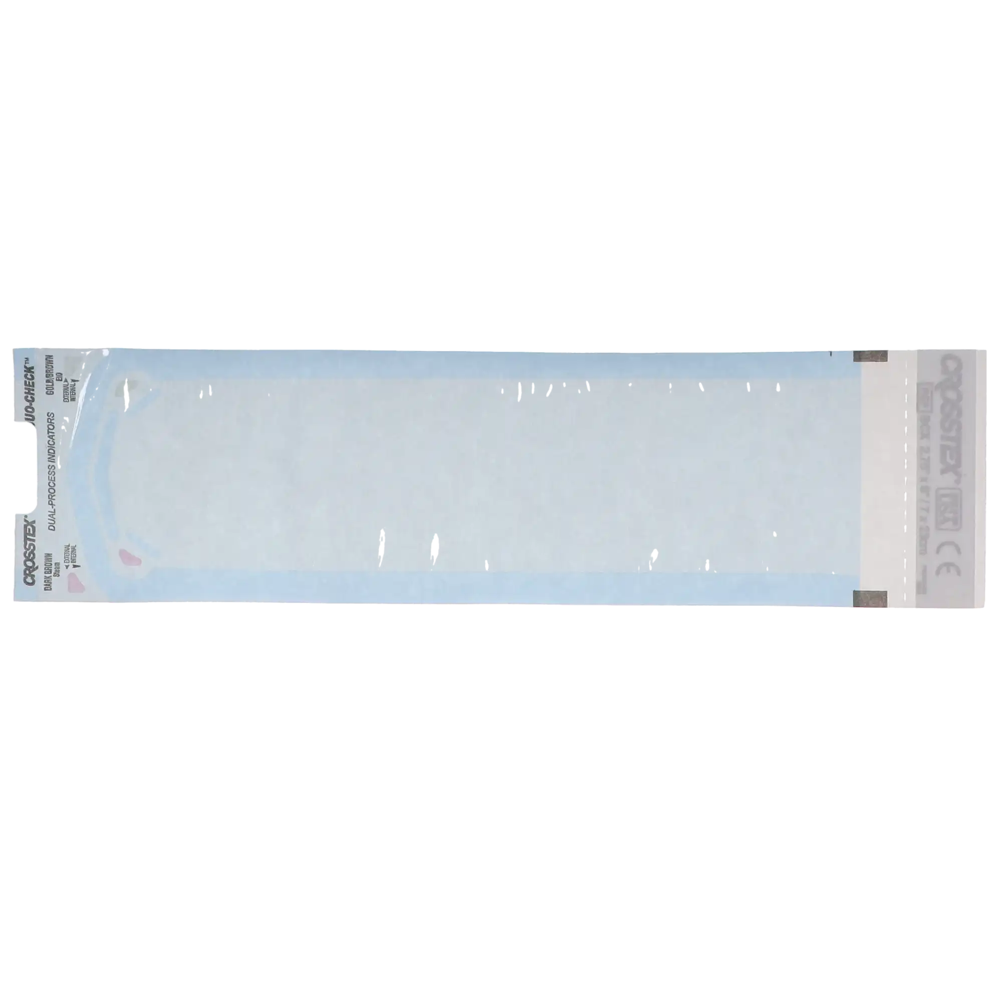 Crosstex Duo-Check Self-Seal Sterilization Pouches, 2-3/4" x 9", Blue, 200/Box, SCX thumbnail 8
