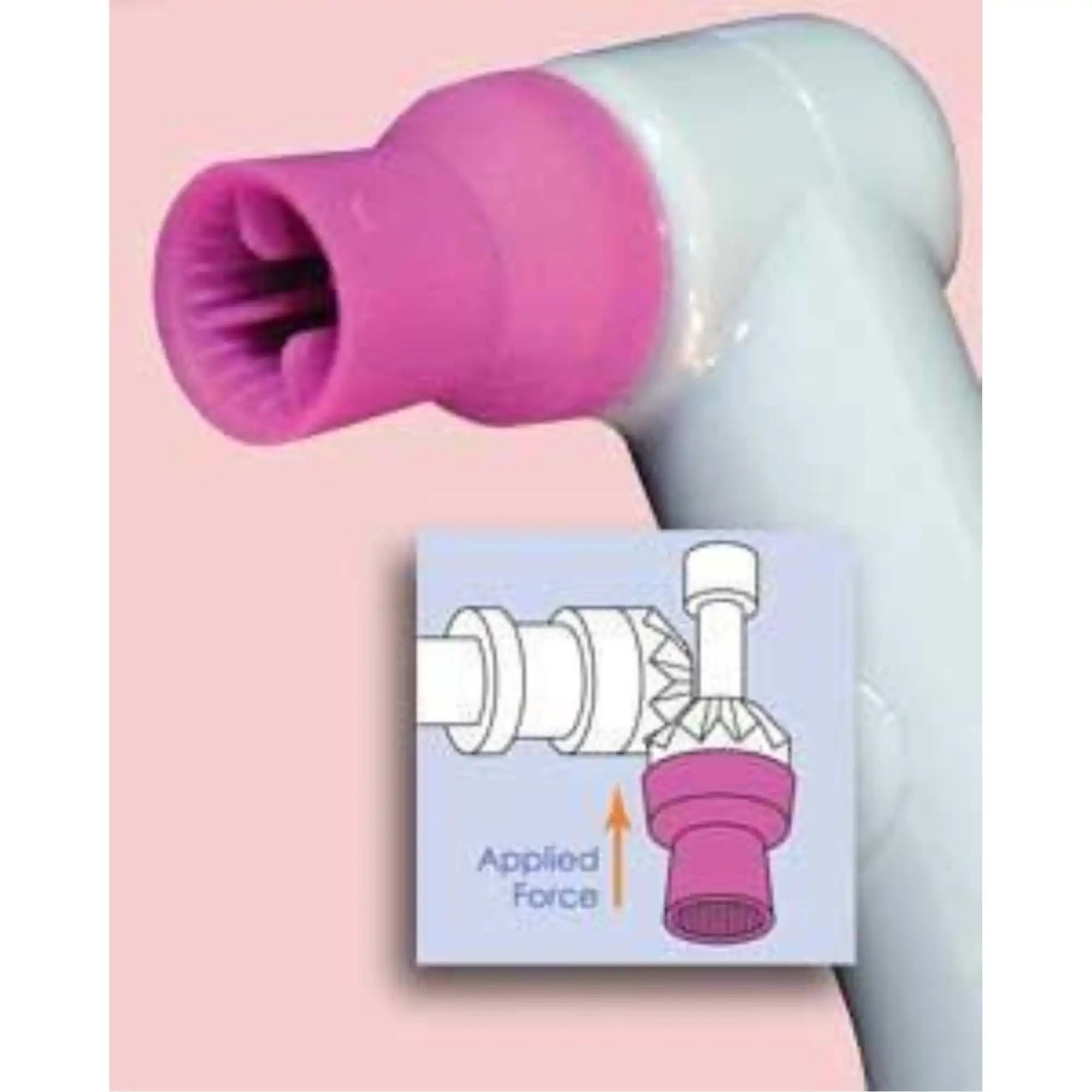 Crosstex Sparkle Prophy Angle, Firm Cup, White, Latex-Free, 90°, 100/Box, TPASFC1 thumbnail 6
