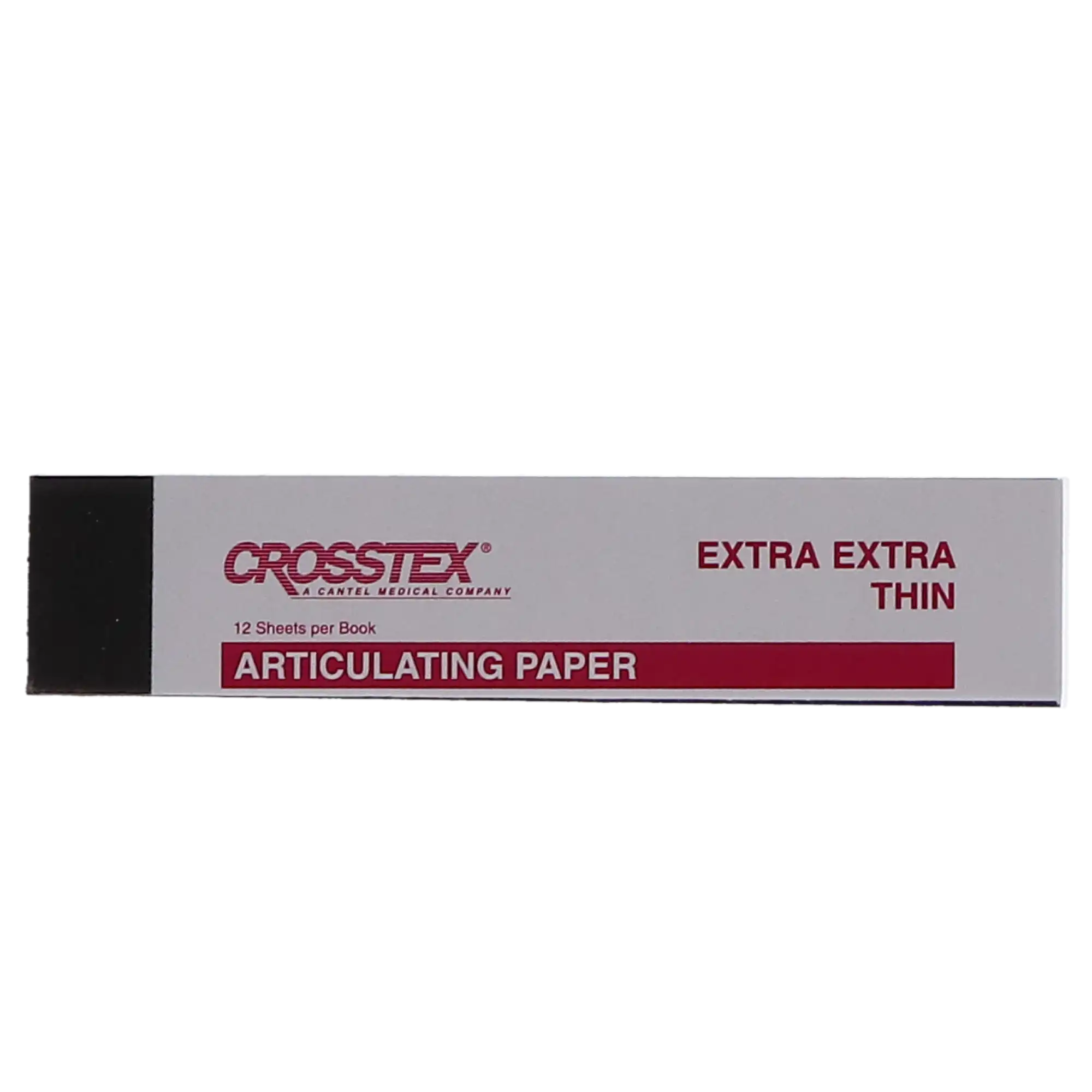 Crosstex Articulating Paper Pre-Cut Strips, XX-Thin, 32 Microns, Blue, 144/Box, TPXXT thumbnail 5