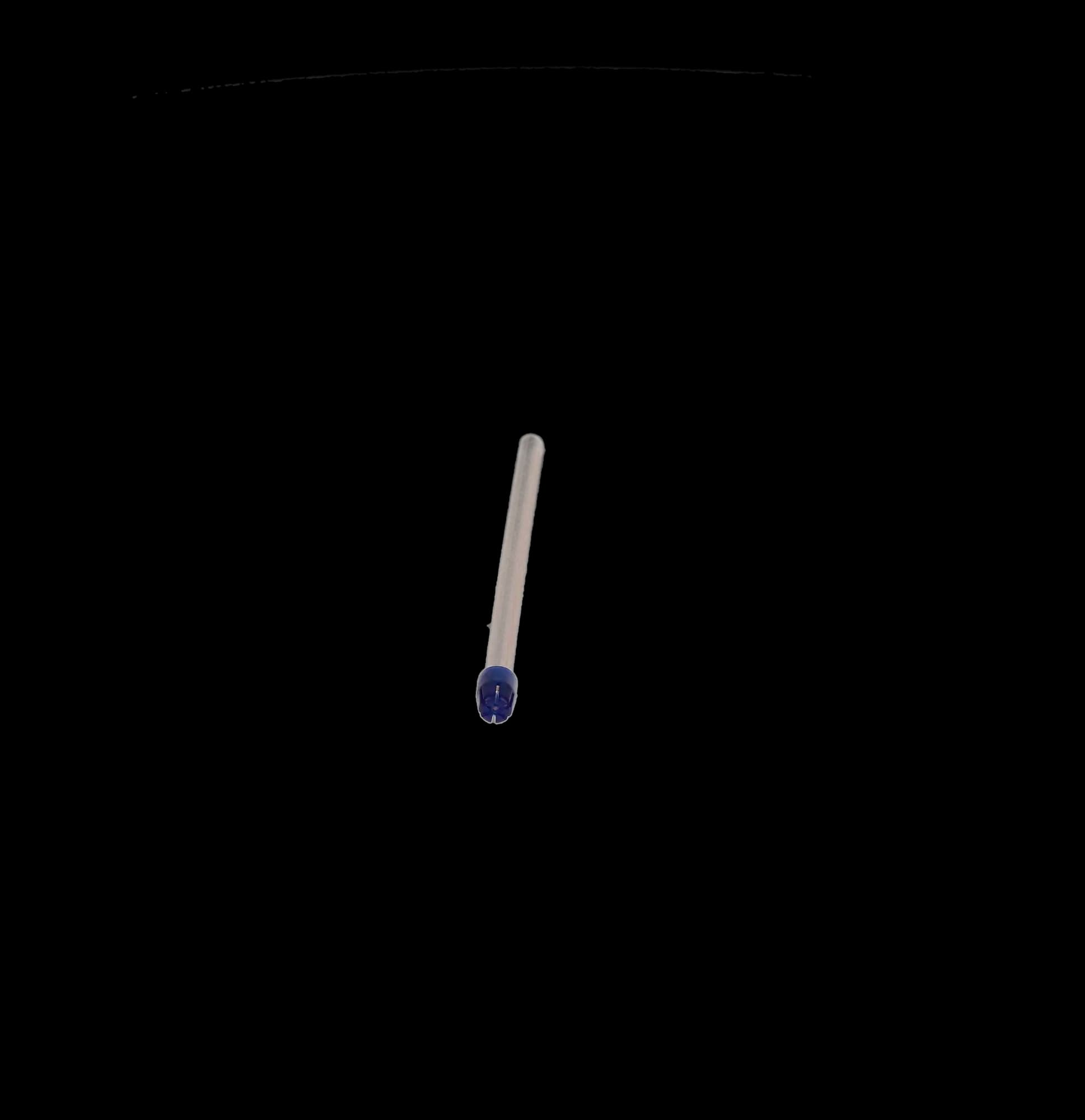 Advantage Disposable Saliva Ejectors, Plastic, Latex-Free, Fixed Tips, Clear/Blue, 100/Pk, ZCBI thumbnail 2