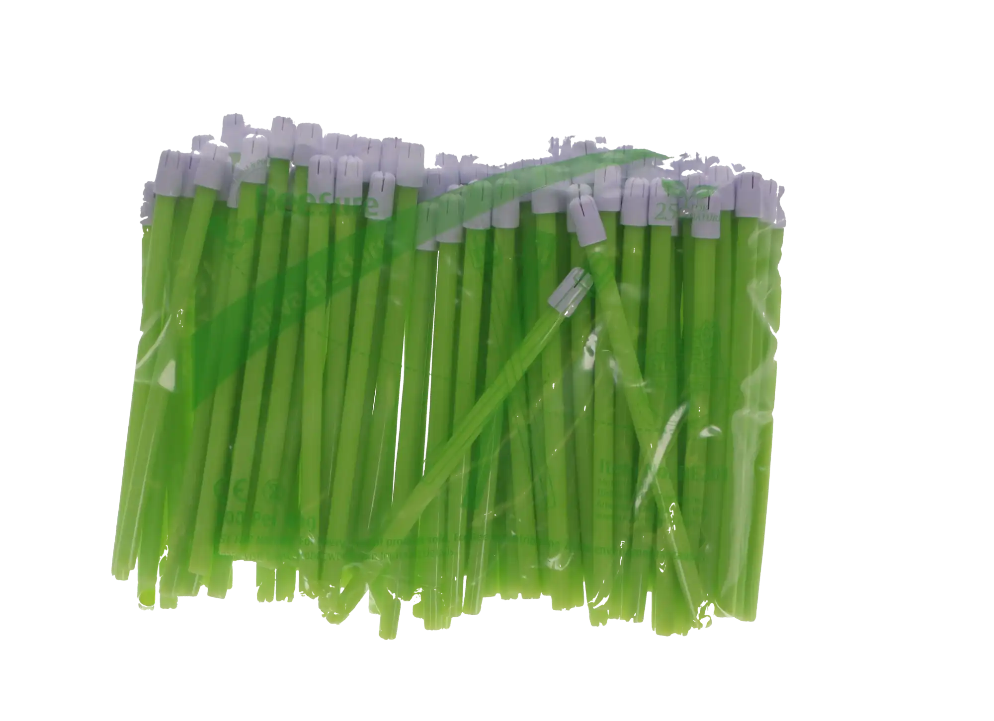 BeeSure Saliva Ejectors, Green, Fixed Soft Tip, Latex-Free, 100/Bag, BE201 thumbnail 7