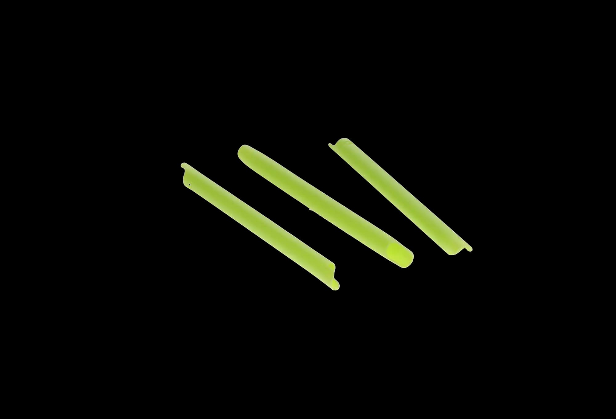 BeeSure High-Volume Evacuator Tips, Green, Vented/Non-Vented, 100/Bag, BE301 thumbnail 3