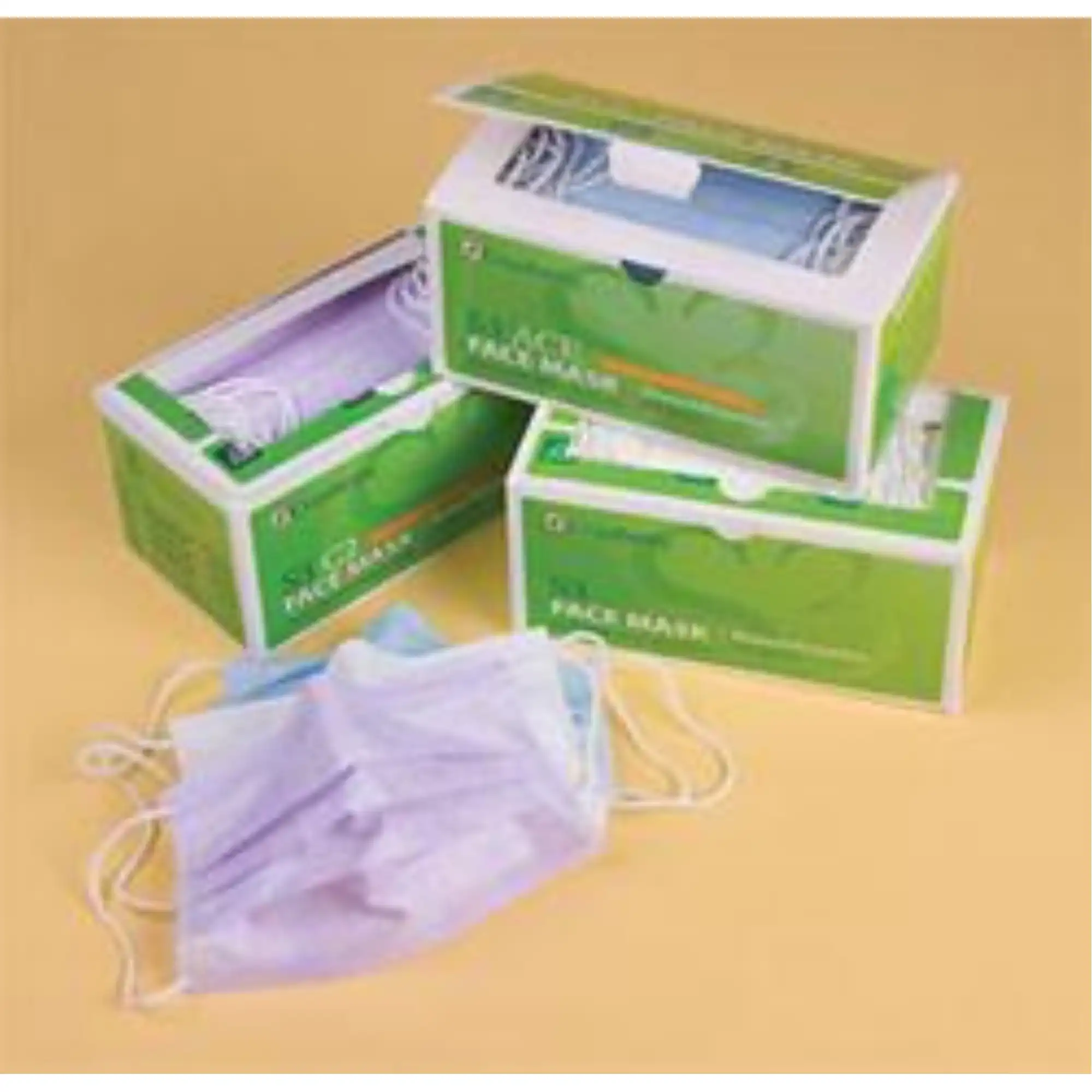 Cranberry S3 C2 Earloop Face Masks, ASTM Level 3, Lavender, Cucumber Extract, 50/Box, S3070L thumbnail 3