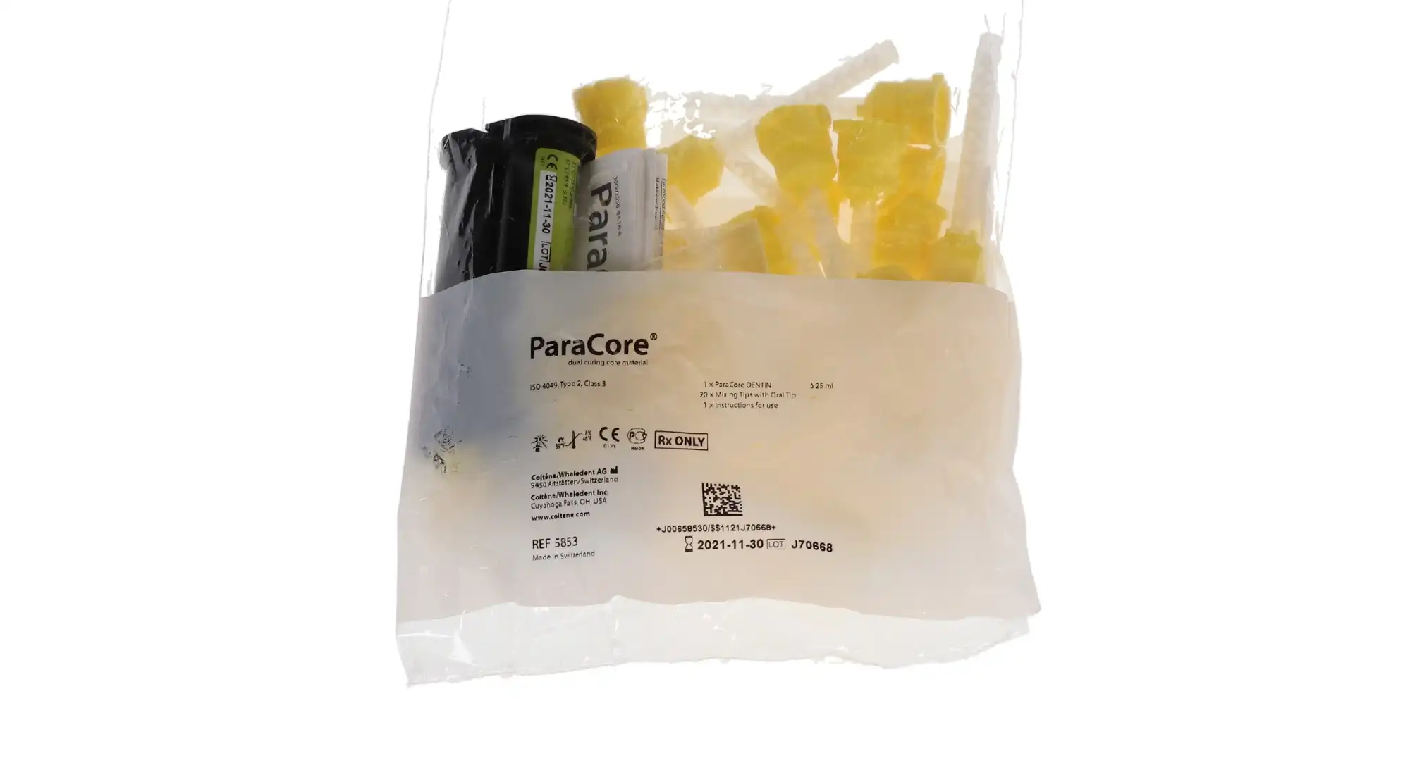 ParaCore Automix Glass-Reinforced Core Build-Up Material, Dual-Cure, Syringe Refill, 25 ml, Dentin, 1/Pk, C5853 thumbnail 4
