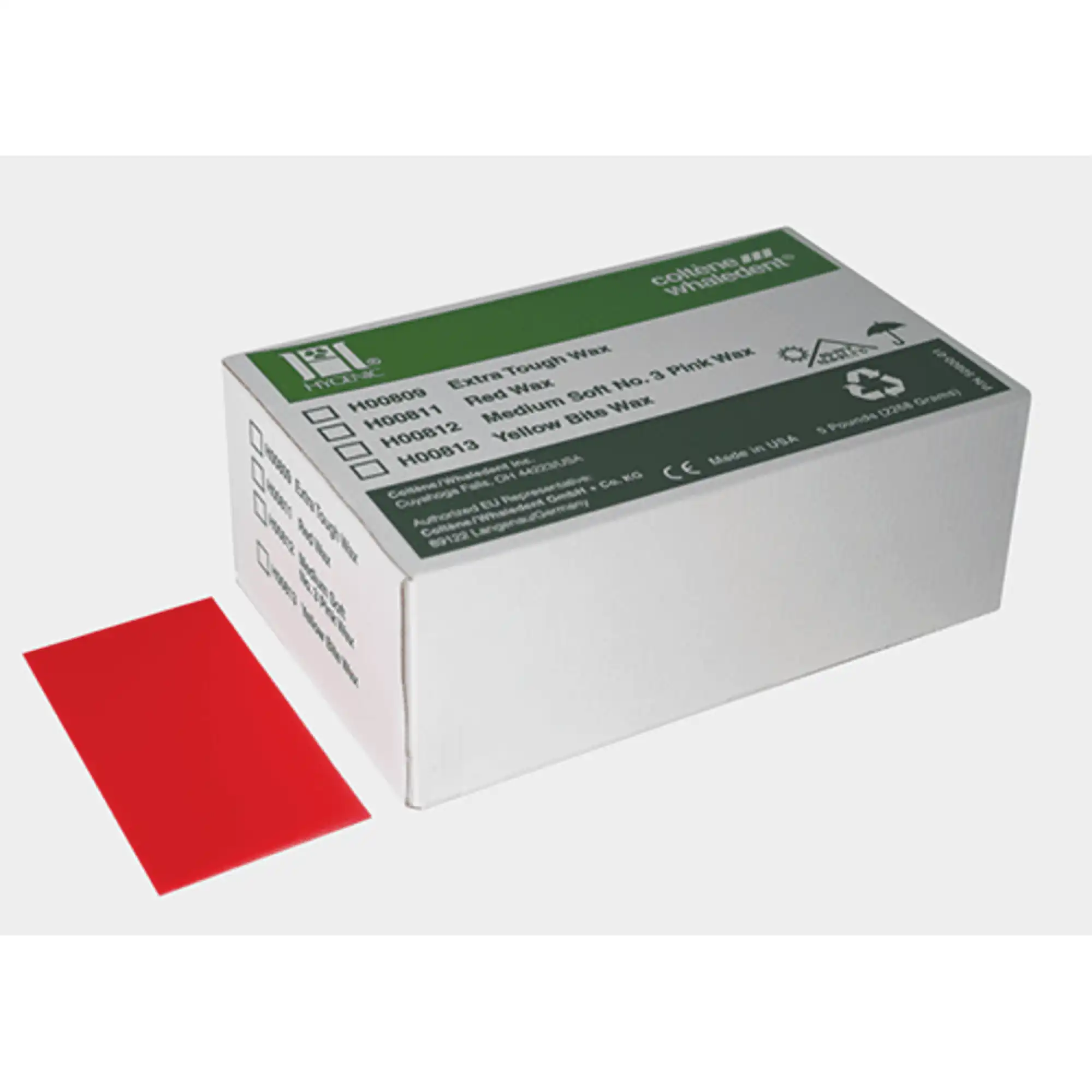 Hygenic Baseplate Wax, Red, 5 lb Box, H00811 thumbnail 5