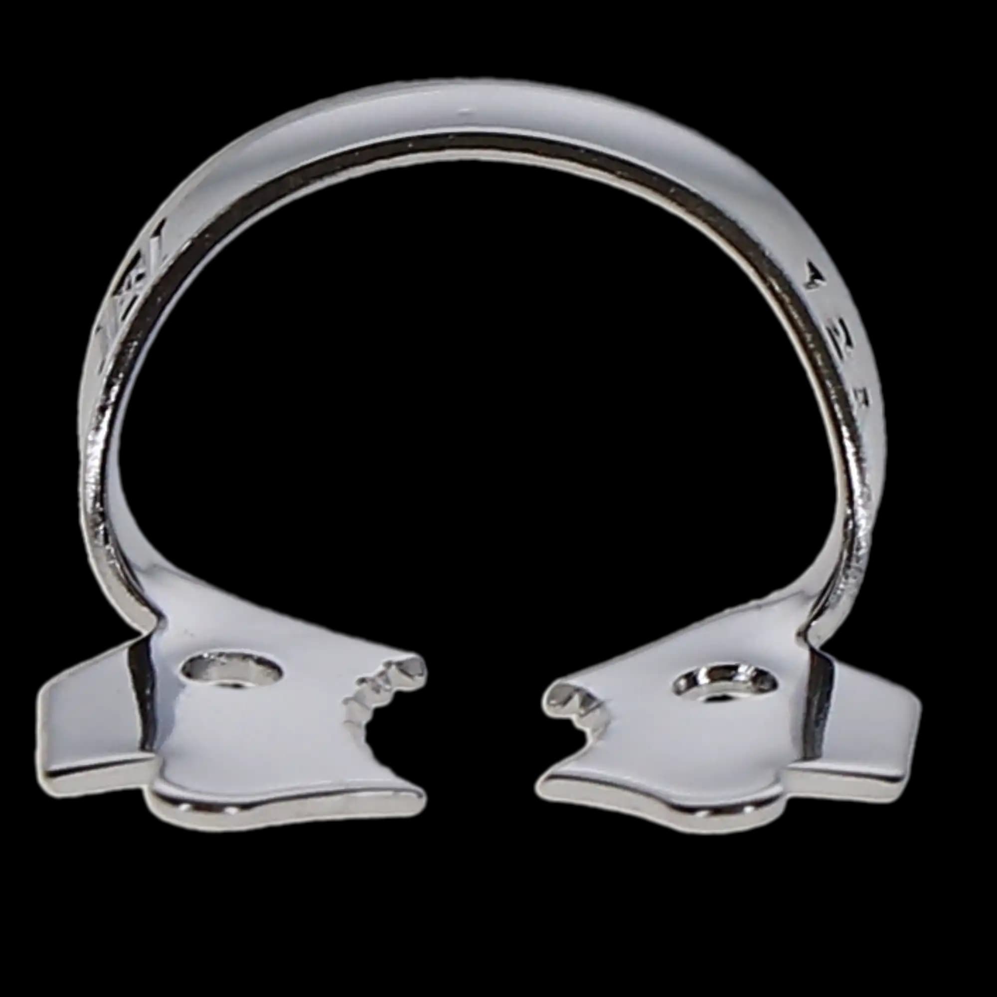 Hygenic Rubber Dam Clamp, #12A, Winged, Gloss Finish, Serrated Jaw, Upper Left Molar, 1/Pk, H02706 thumbnail 2
