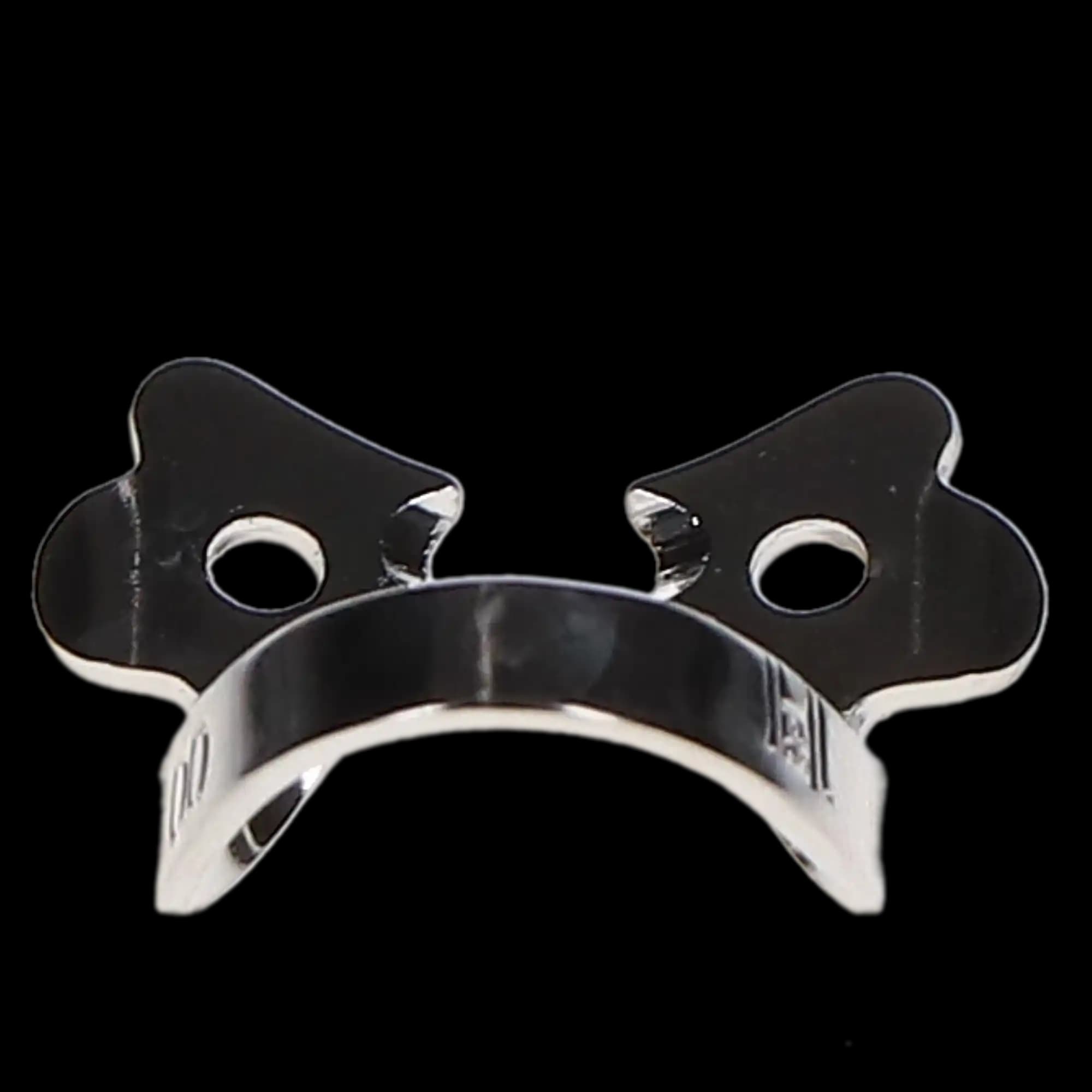 Hygenic Rubber Dam Clamp, #00, Winged, Gloss Finish, Upper & Lower Premolar/Anterior, 1/Pk, H02762 thumbnail 4