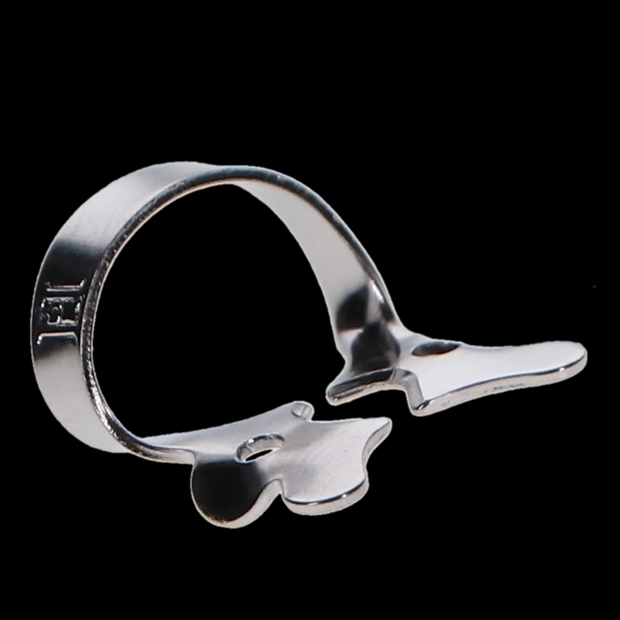 Hygenic Rubber Dam Clamp, #2A, Winged, Gloss Finish, Premolars and Upper Incisors, 1/Pk, H05688 thumbnail 3