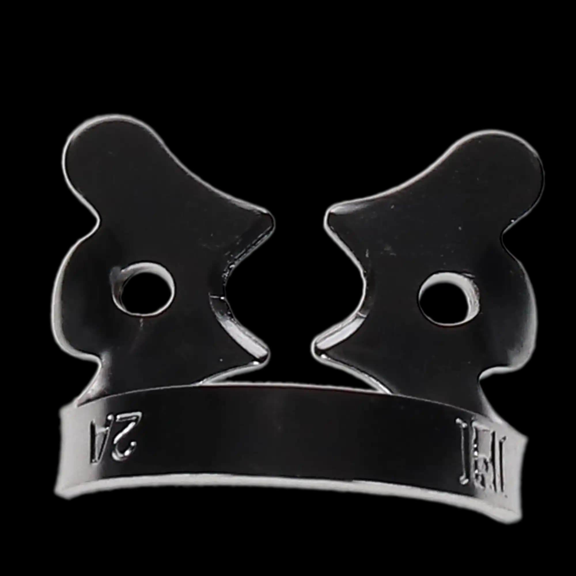 Hygenic Rubber Dam Clamp, #2A, Winged, Gloss Finish, Premolars and Upper Incisors, 1/Pk, H05688 thumbnail 4
