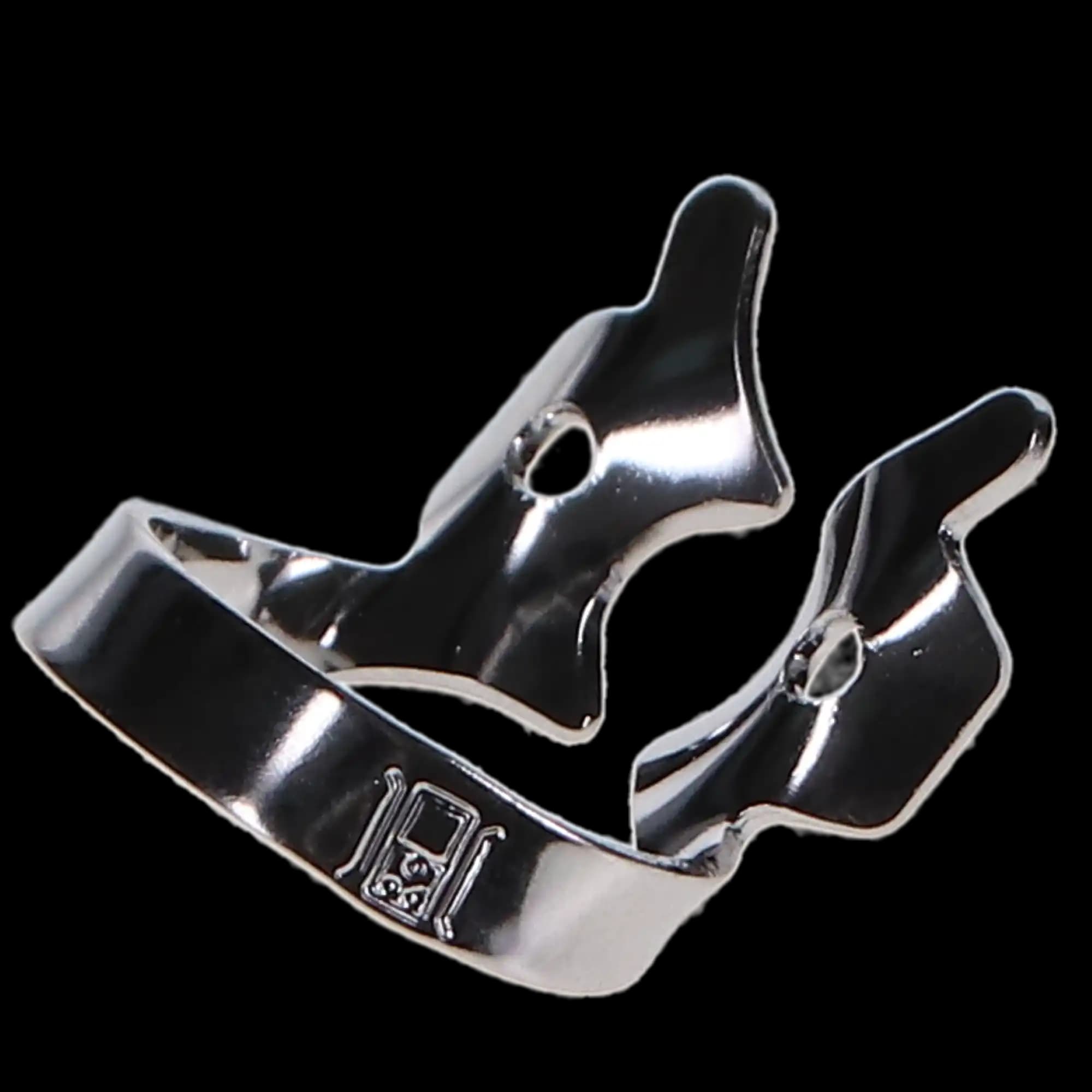 Hygenic Rubber Dam Clamp #14, Winged, Gloss Finish, H05690 thumbnail 4