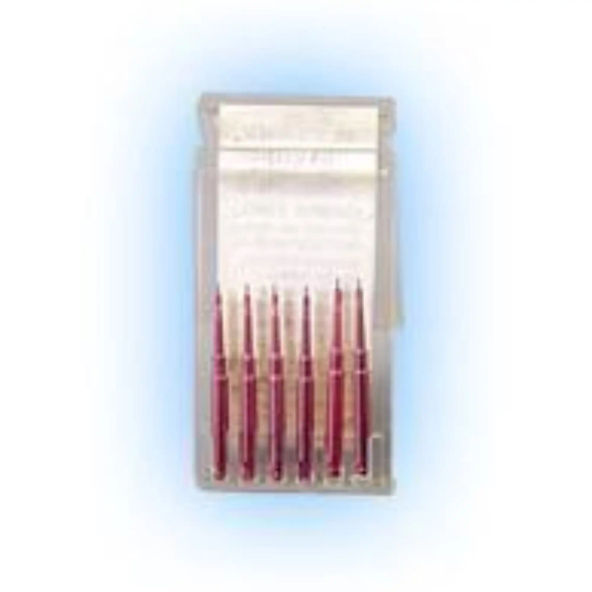 Coltene TMS Kodex Drill K91, Minikin Red, Long Shank, Depth-Limiting, 0.017" x 0.059" (0.425 x 1.5 mm), 6/Pk thumbnail 3