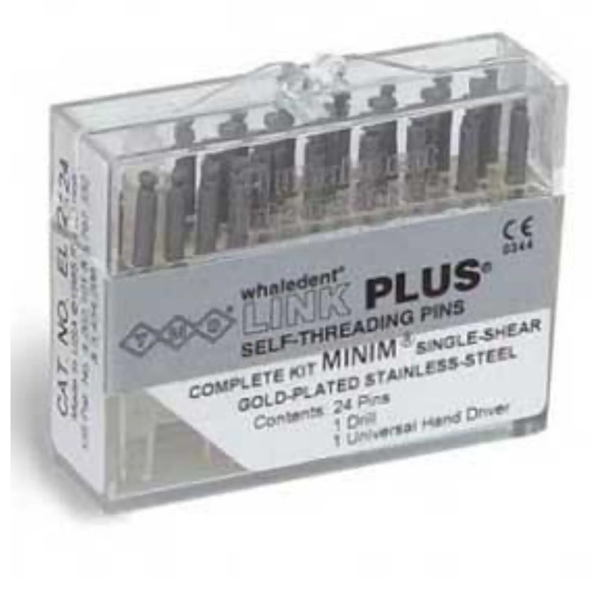TMS Link Plus Self-Threading Pins, Titanium Alloy, Single-Shear, Minim, 0.021" (0.525 mm), Silver, Bulk Kit of 50, L822 thumbnail 4
