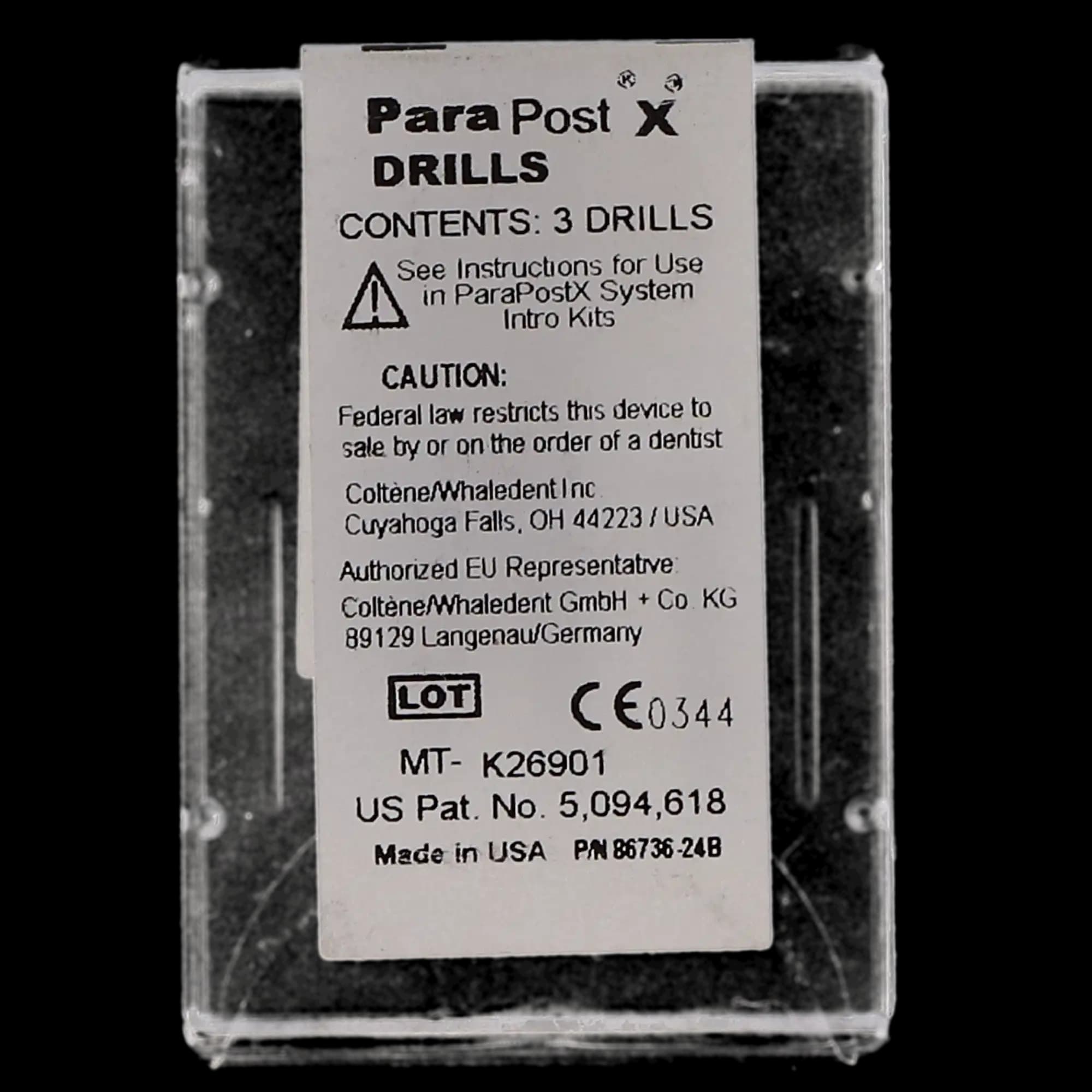 ParaPost X-System Drills, Size 4.5, Blue, 0.045" (1.14 mm), 3/Pk, P4245 thumbnail 6