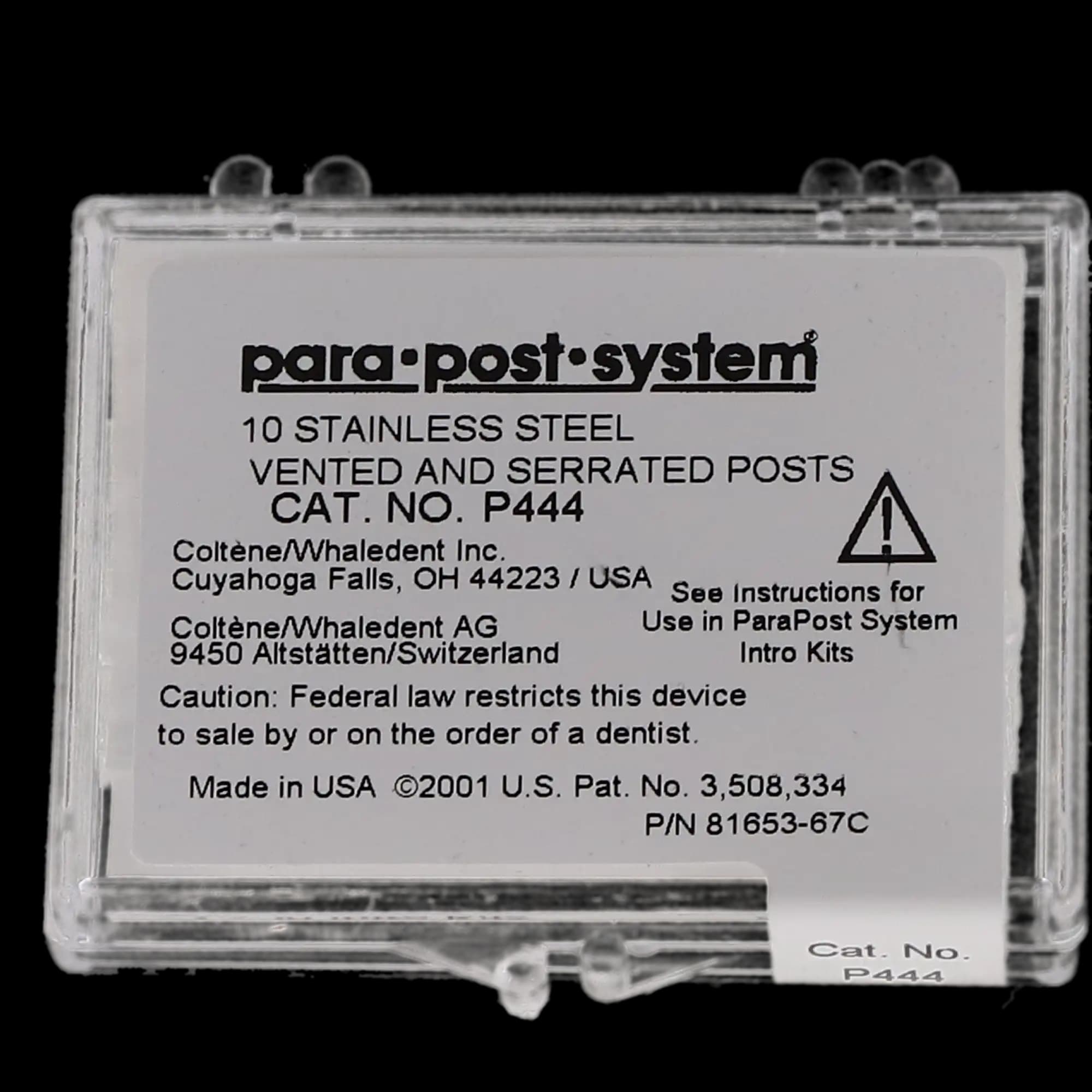 ParaPost Stainless Steel Post Refill, Yellow, 10/Pk, P44-4 thumbnail 4