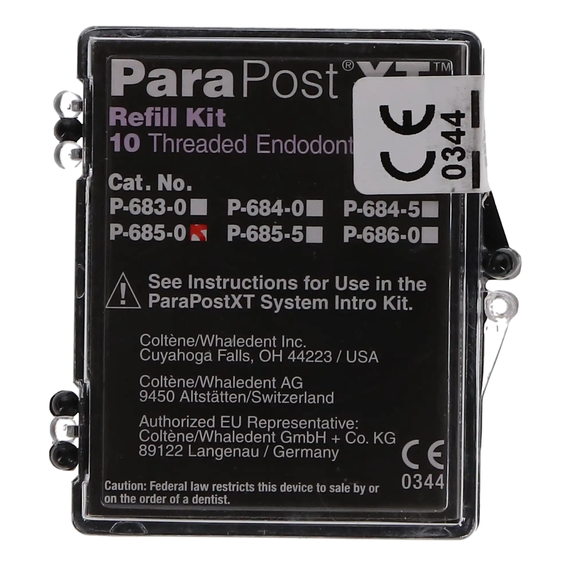 ParaPost XT Titanium Endodontic Posts, Size 5, Red, .050" (1.25mm), 10/Pk, P685-0 thumbnail 6