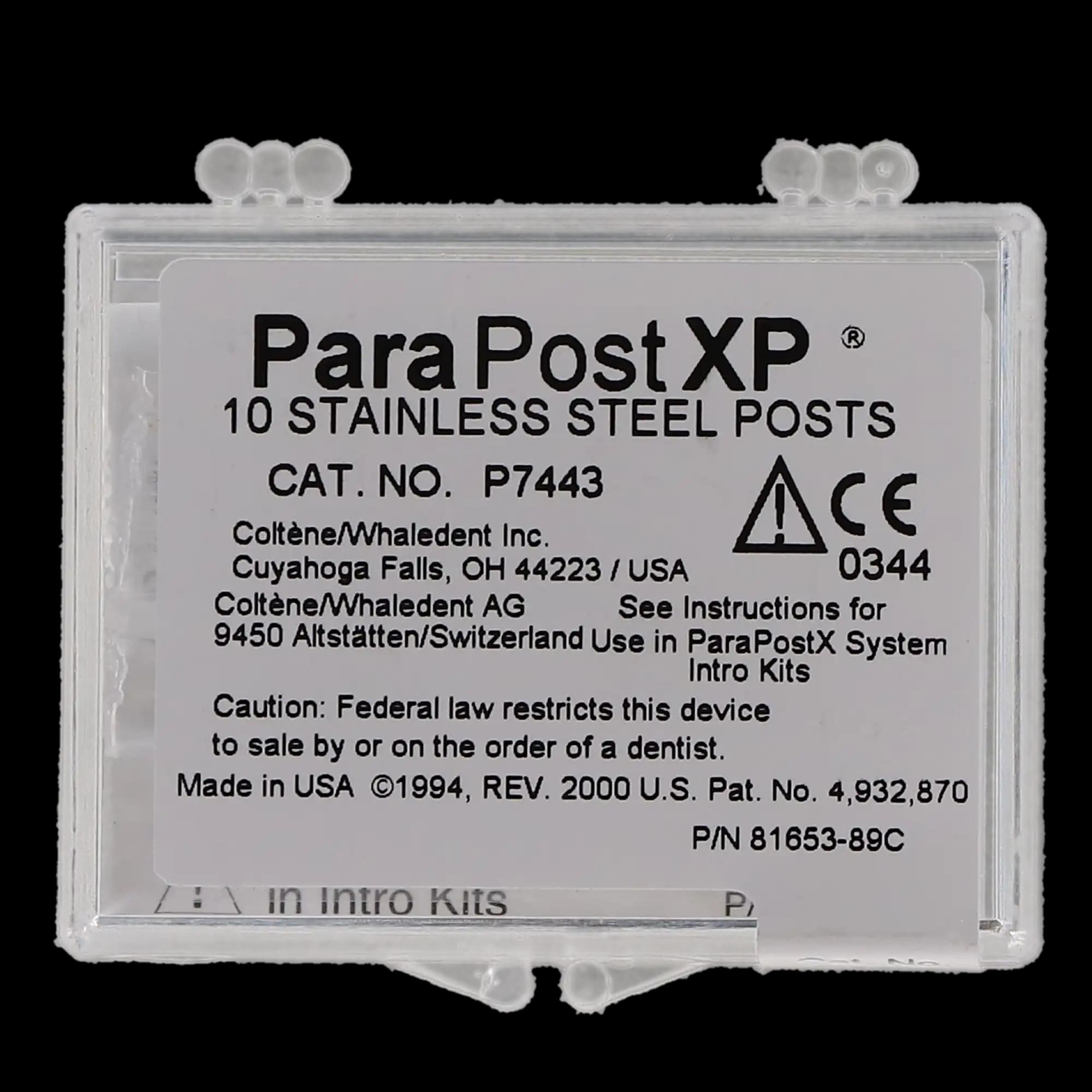 ParaPost XP Stainless Steel Post Refill, Size 3 (0.036"/0.9mm), Brown, 10/Pkg, P744-3 thumbnail 10