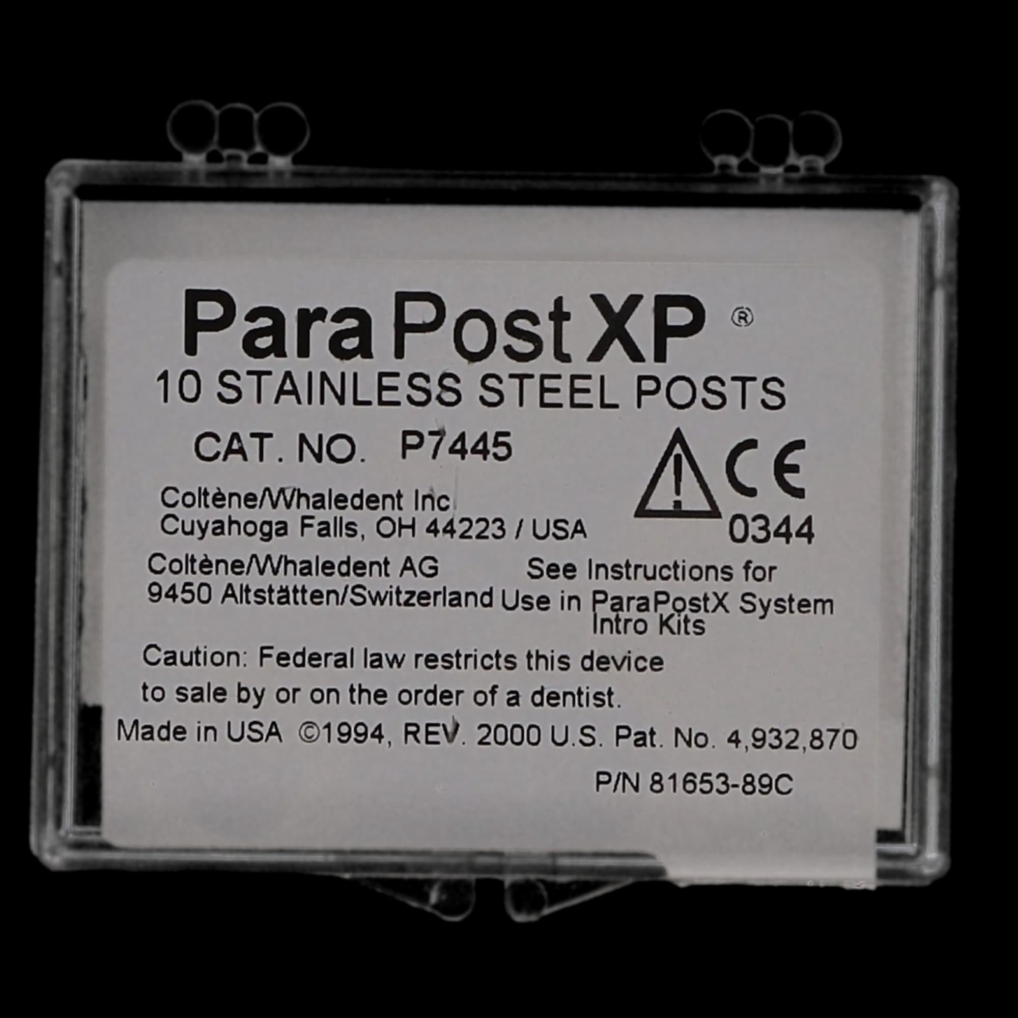 ParaPost XP Stainless Steel Post Refill, Size 5 (0.050"/1.25mm), Red, 10/Pkg, P7445 thumbnail 6