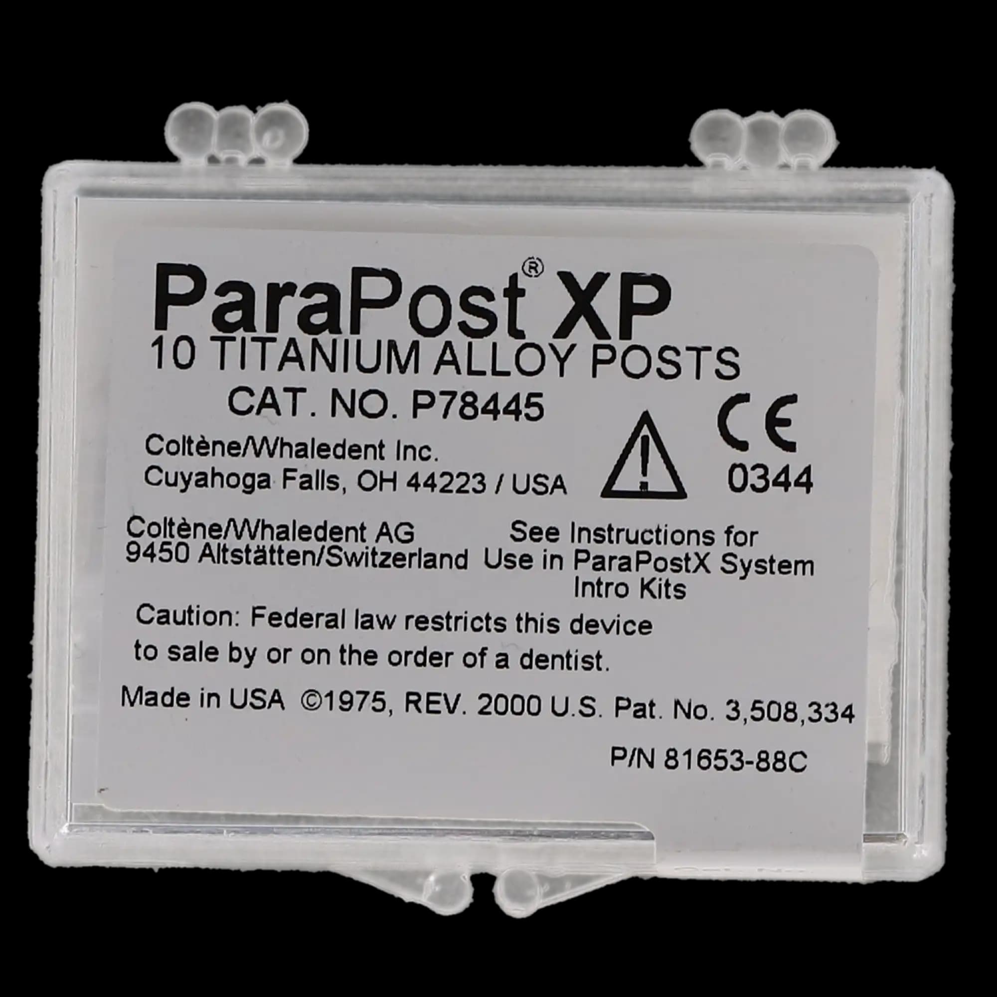 ParaPost XP Titanium Post Refill, Size 4.5, Blue, 0.045" (1.14mm), 10/Pkg, P-784-4.5 thumbnail 6