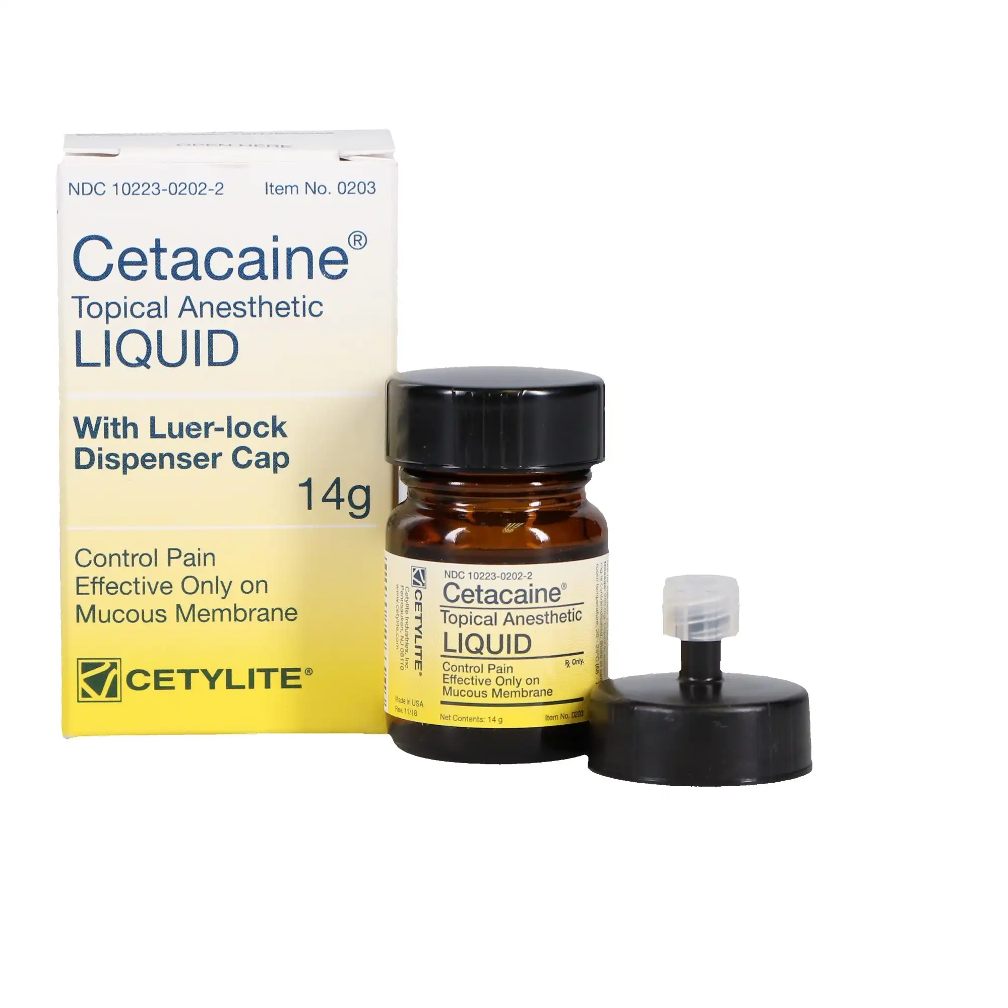 Cetacaine Topical Anesthetic Liquid, 14 g Refill, Banana Flavor, 1/Bottle, Cetylite thumbnail 4