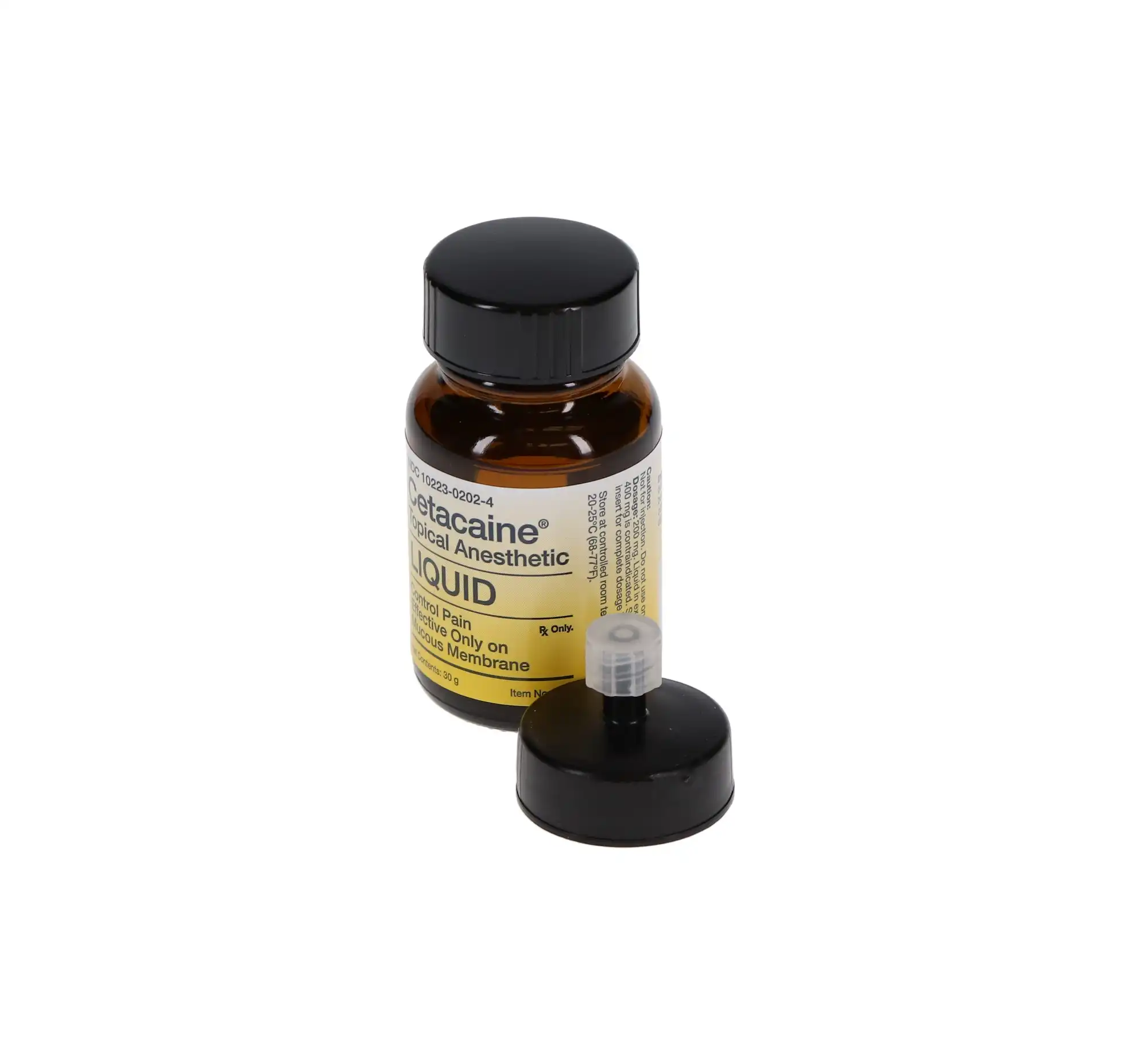 Cetacaine Topical Anesthetic Liquid, 30 g Bottle Refill, Banana Flavor, 1/Pk, 0211 thumbnail 2