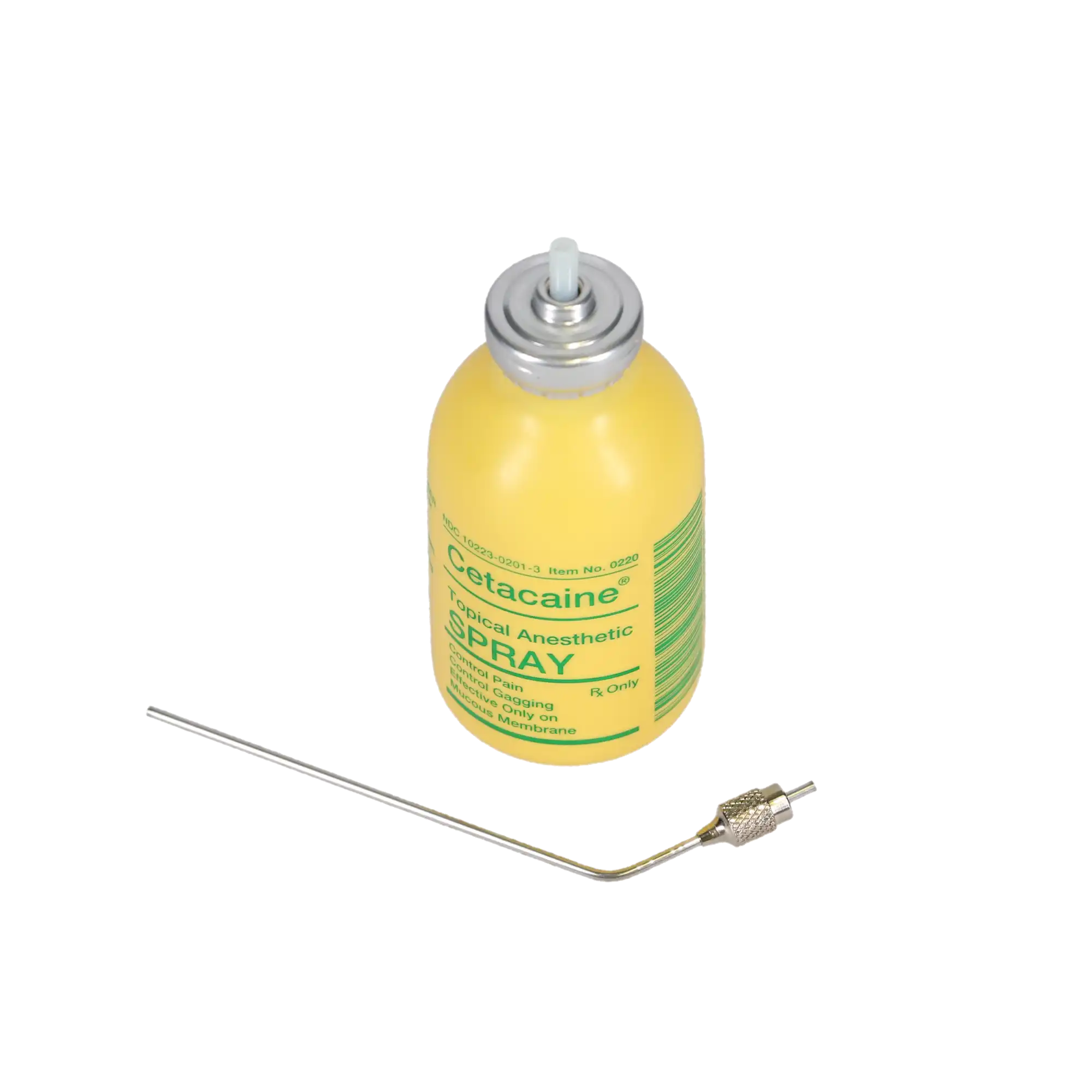 Cetacaine Topical Anesthetic Spray, 20g Bottle with Cannula, Benzocaine 14% / Butamben 2% / Tetracaine HCl 2%, 0220 thumbnail 13
