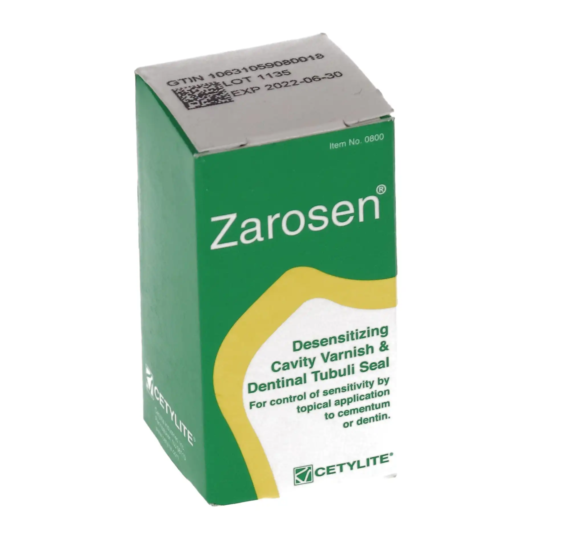 Zarosen Desensitizing Varnish and Seal, Strontium-Based, 14 g Bottle, 0800 thumbnail 12