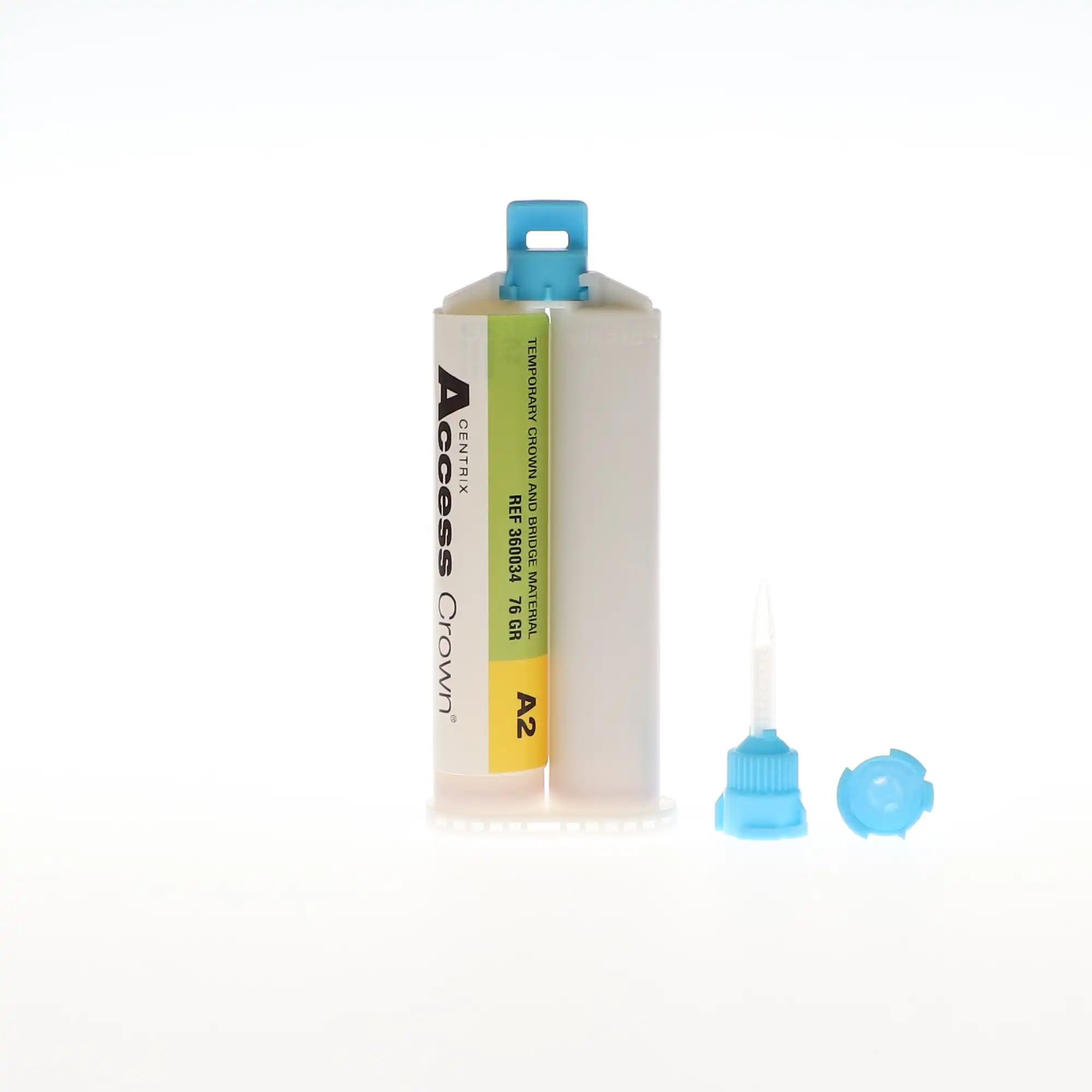Access Crown Bis-Acryl Temporary Crown & Bridge Material, Shade A2, 76 g Cartridge with 10 SuperMixer™ Nozzles, 1 Kit, 360034 thumbnail 11