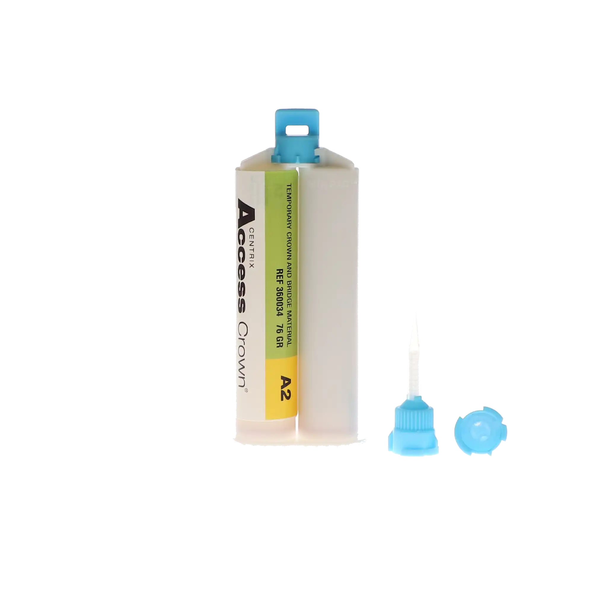 Access Crown Bis-Acryl Temporary Crown & Bridge Material, Shade A2, 76 g Cartridge with 10 SuperMixer™ Nozzles, 1 Kit, 360034 thumbnail 13