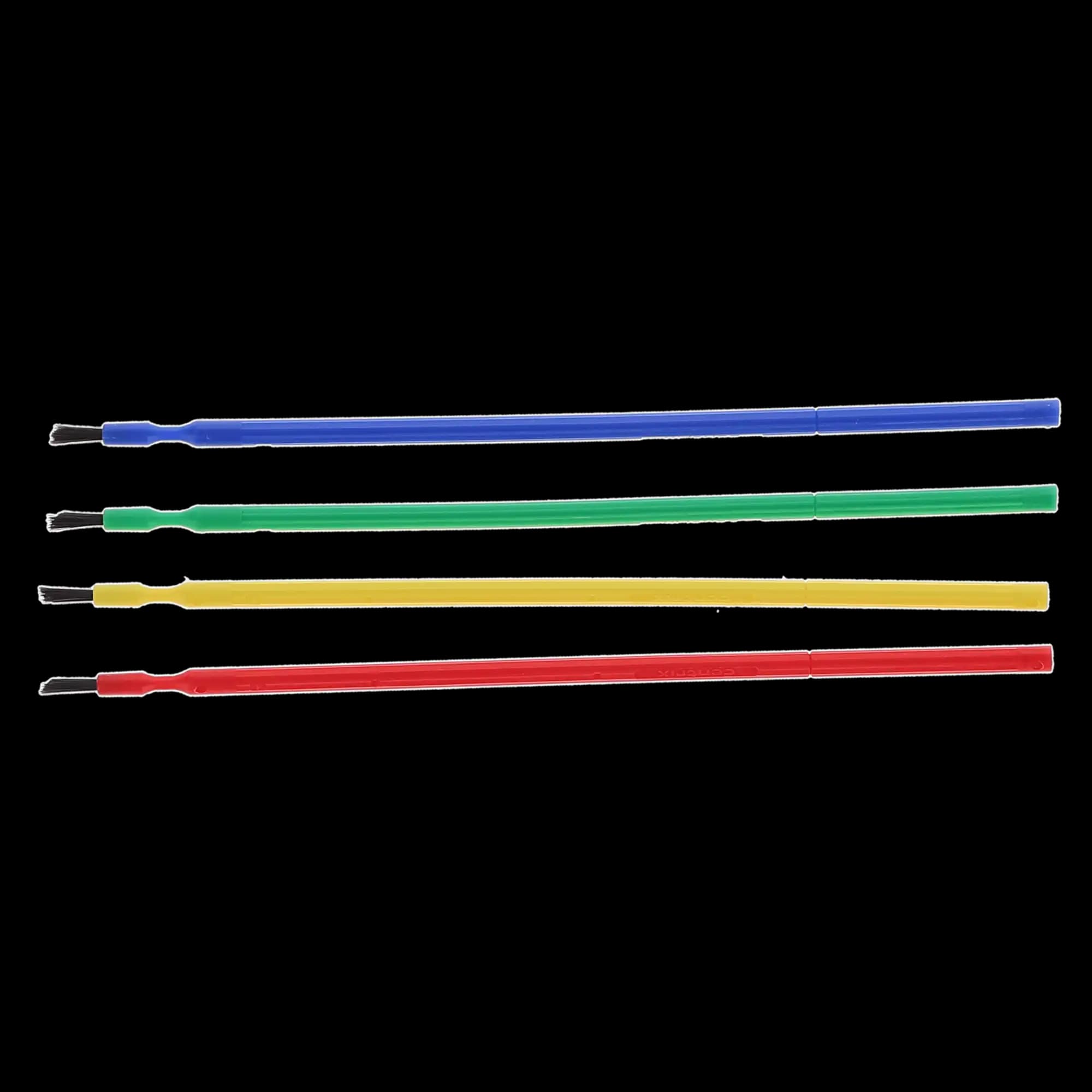 Benda Brush Regular Applicator, Single-Ended, Assorted Colors, Black Bristles, 144/Box, 370101 thumbnail 10